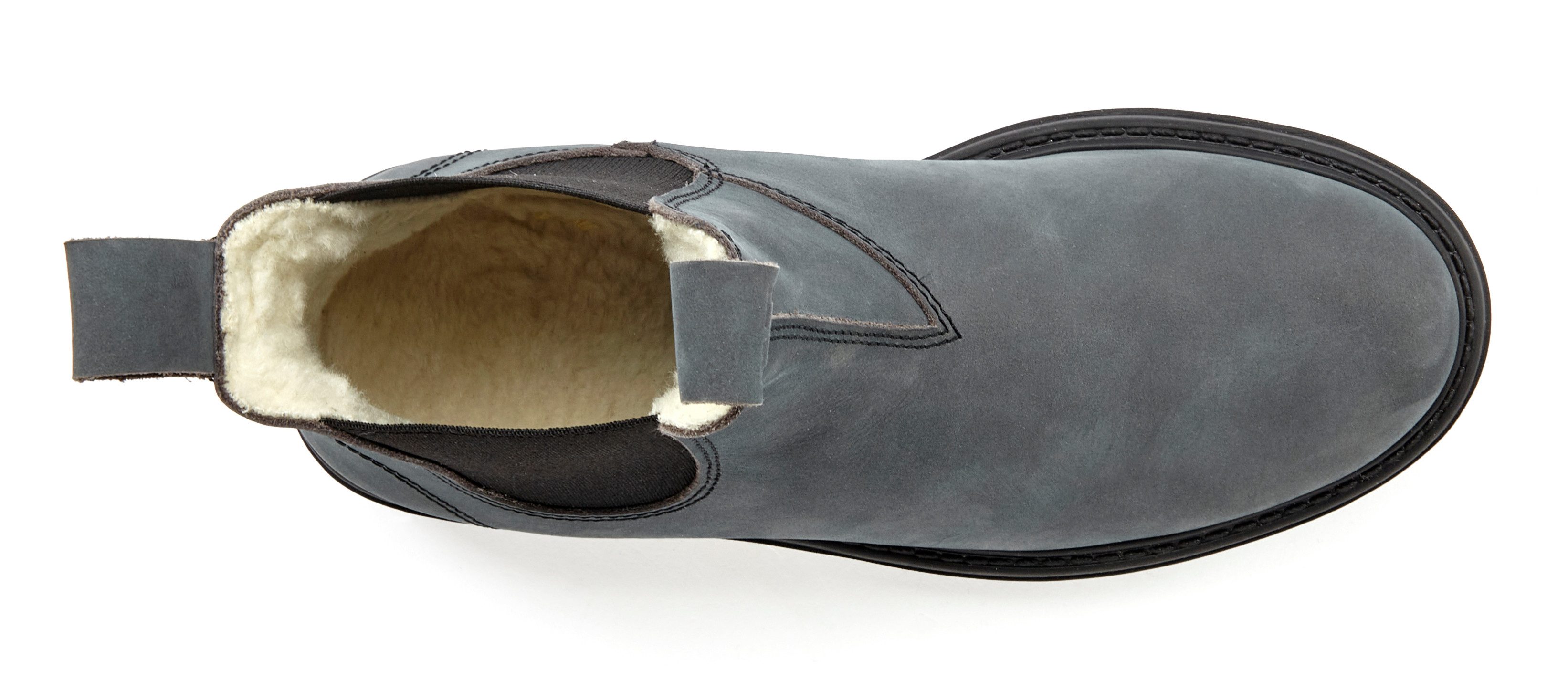 Elbsand Laarsjes van leer in klassieke chelsea-look, laarzen, boots, winterlaarzen