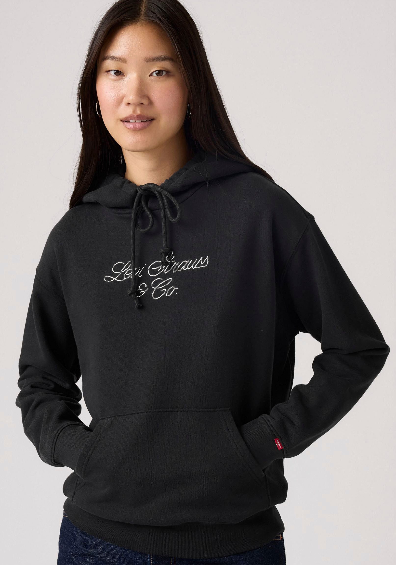 Levi's® Hoodie GRAPHIC HERITAGE met glitterdetail
