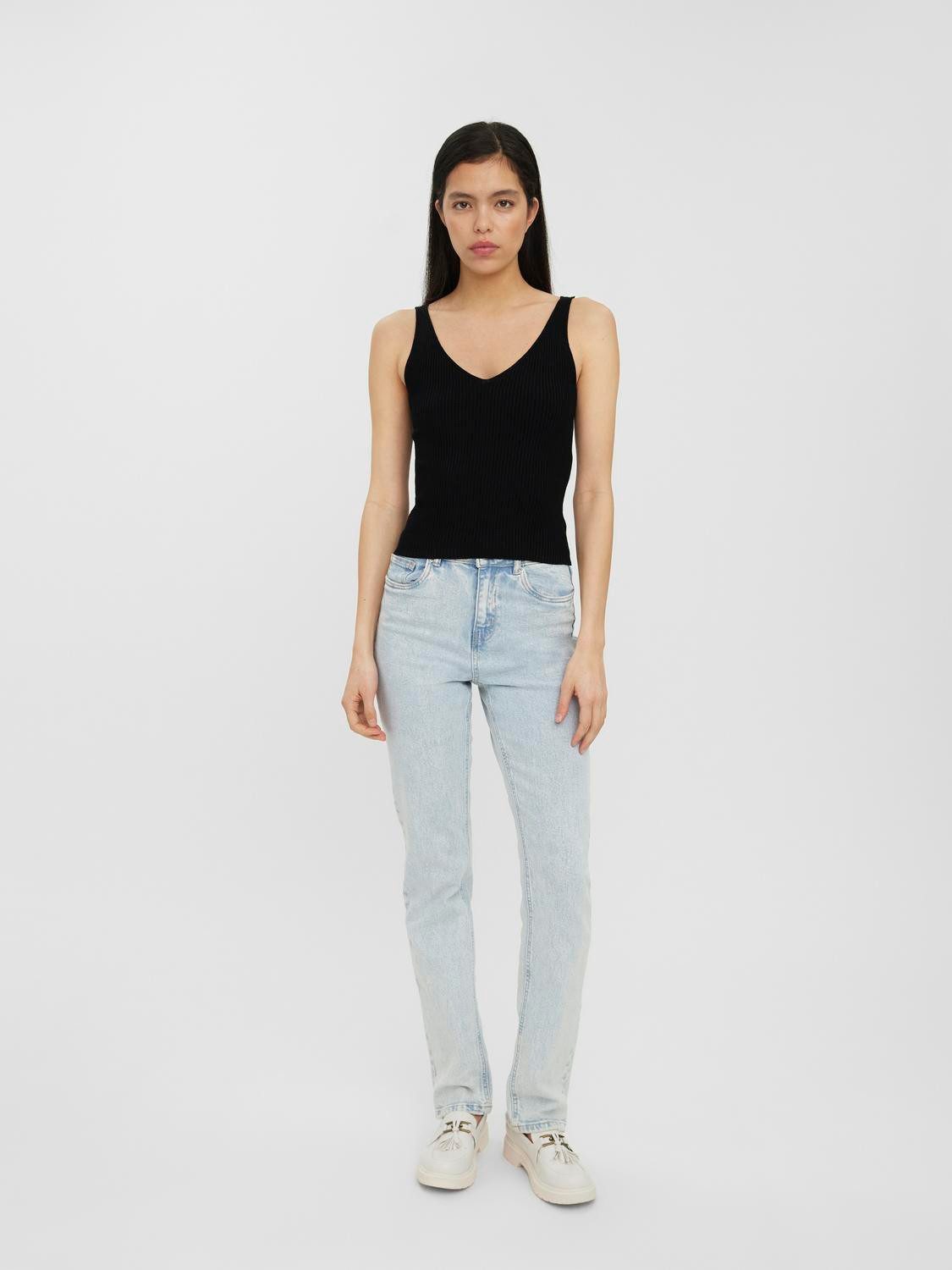 Vero Moda Gebreide top VMGLORY SL RIB TOP