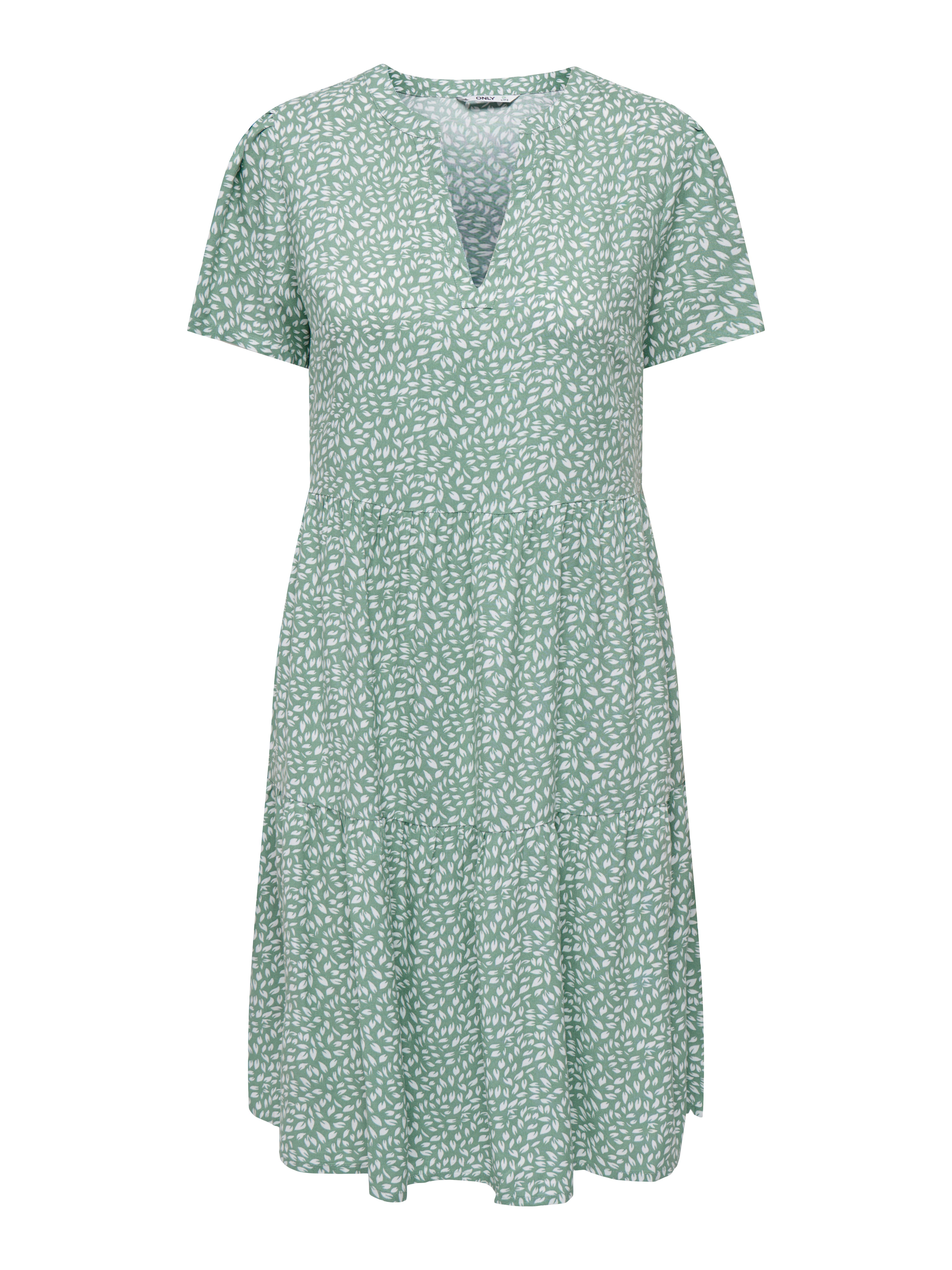 ONLY CARMAKOMA Mini-jurk CARZALLY LIFE S/S THEA TUNIC DRESS NOOS