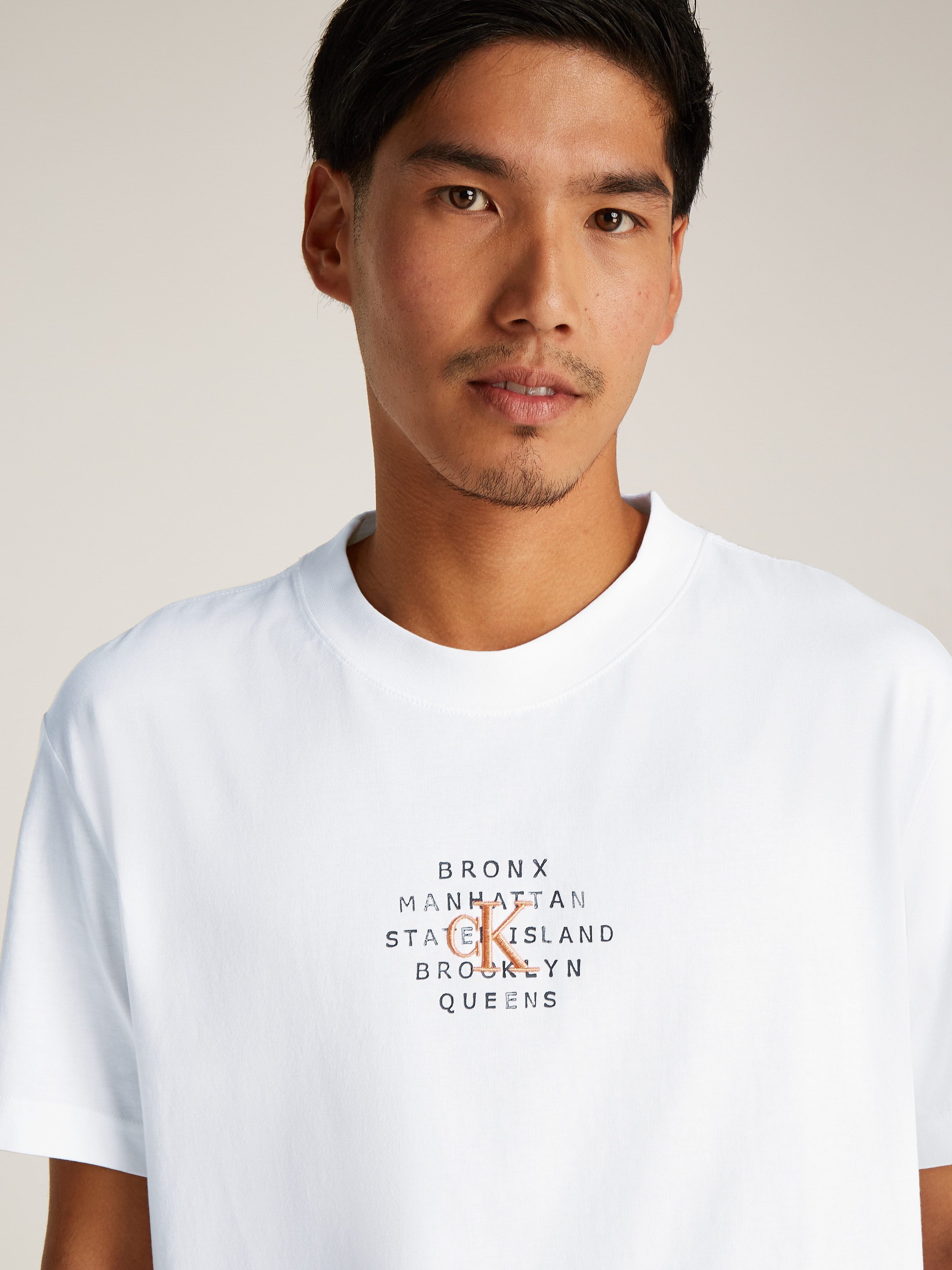 Calvin Klein T-shirt NYC STAMP GRAPHIC met label
