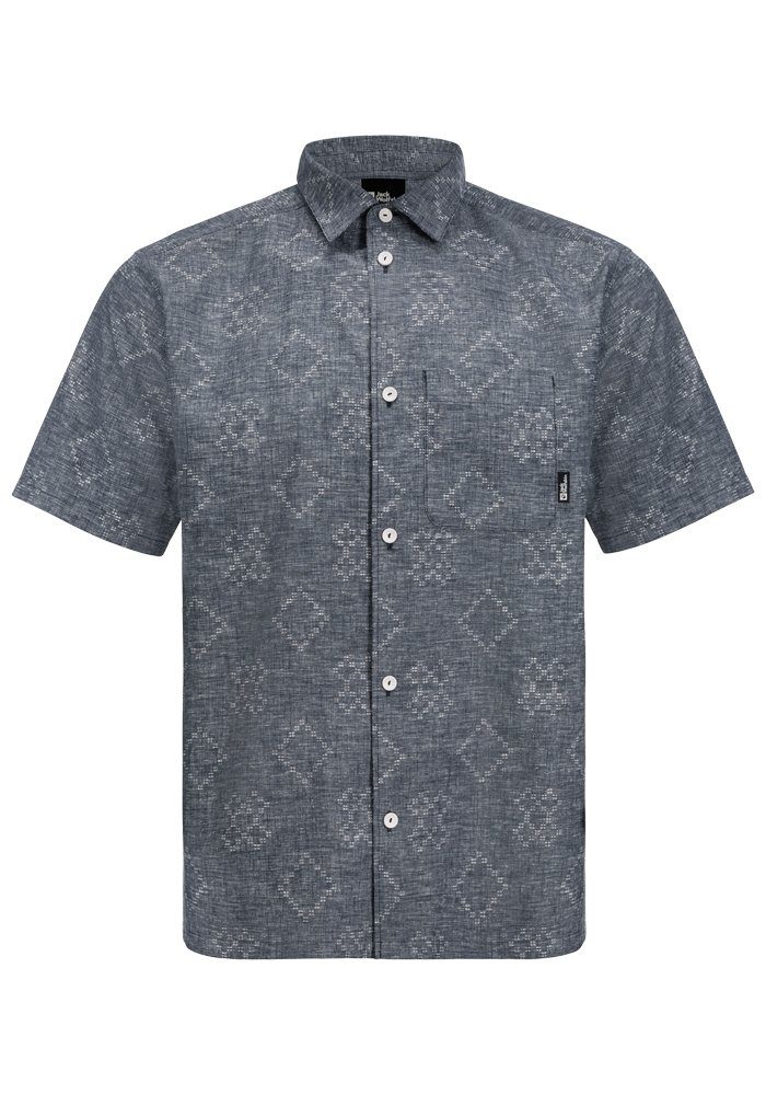 Jack Wolfskin Overhemd met korte mouwen KARANA SHIRT M