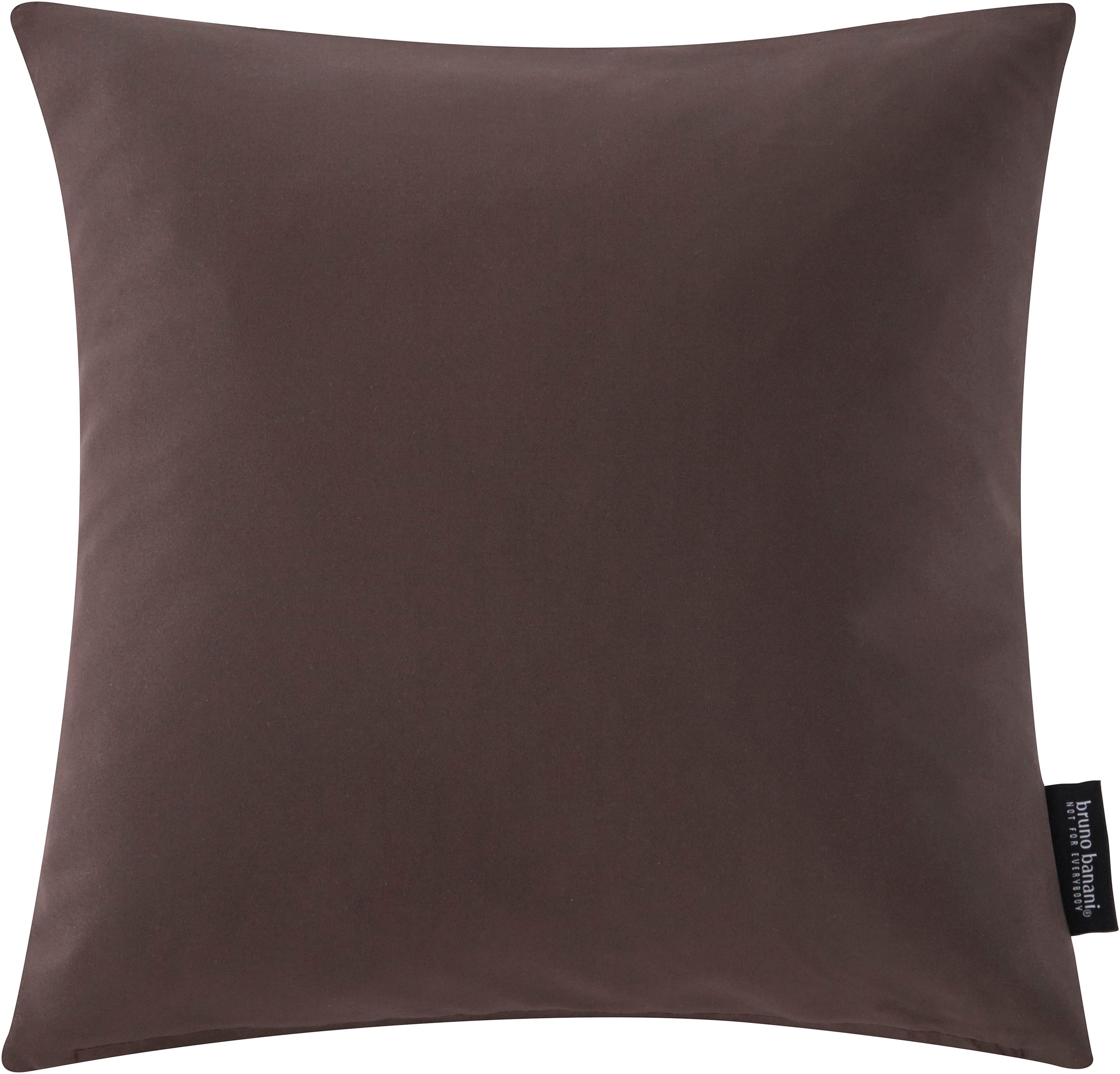Bruno Banani Sierkussen Lagan 2-delige set, effen, kussenhoezen zonder vulling, 40 x 40 cm (2 stuks)