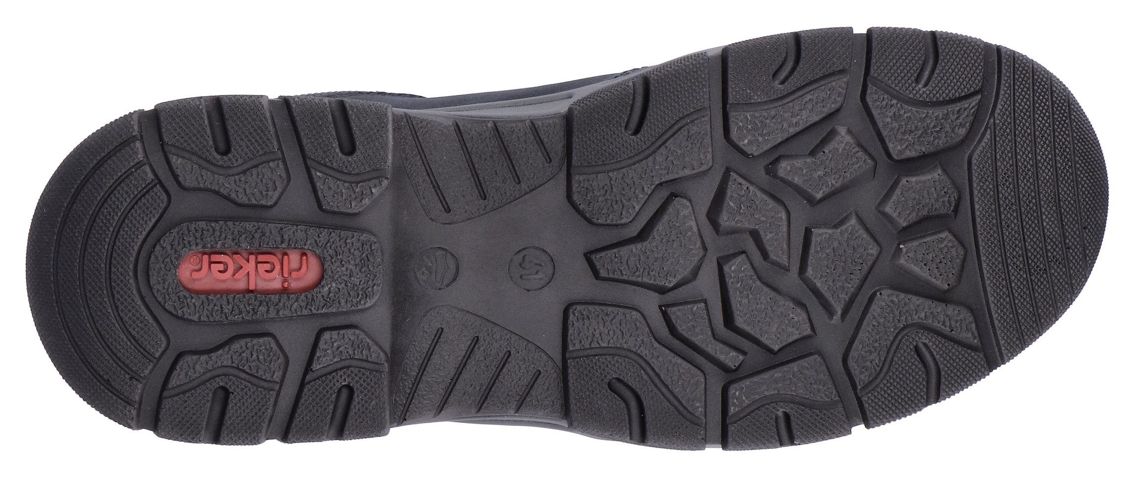 Rieker Sneakers , vrijetijdsschoen, outdoorschoen, veterschoen met gepolsterde schacht