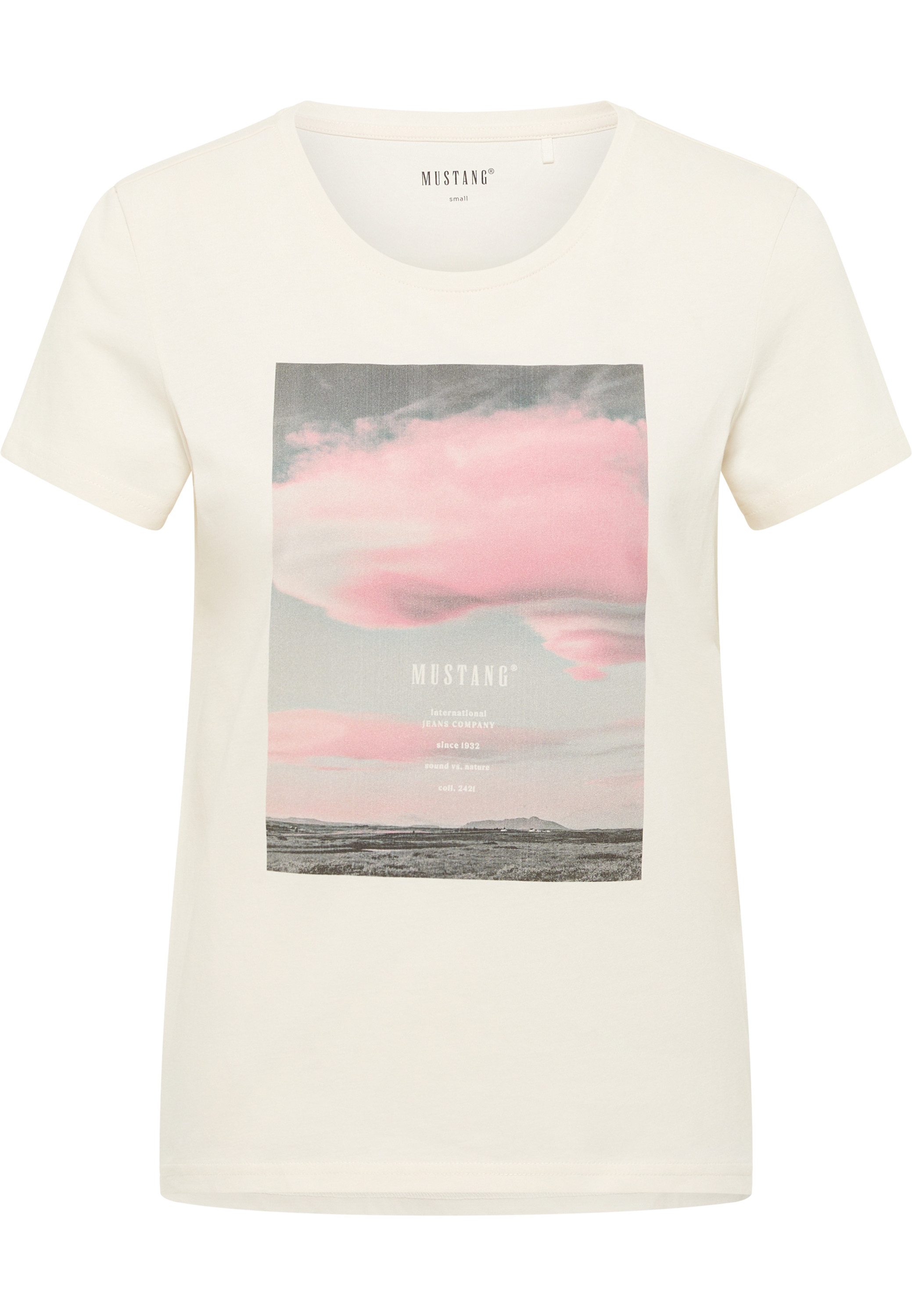 Mustang Shirt met korte mouwen T-shirt