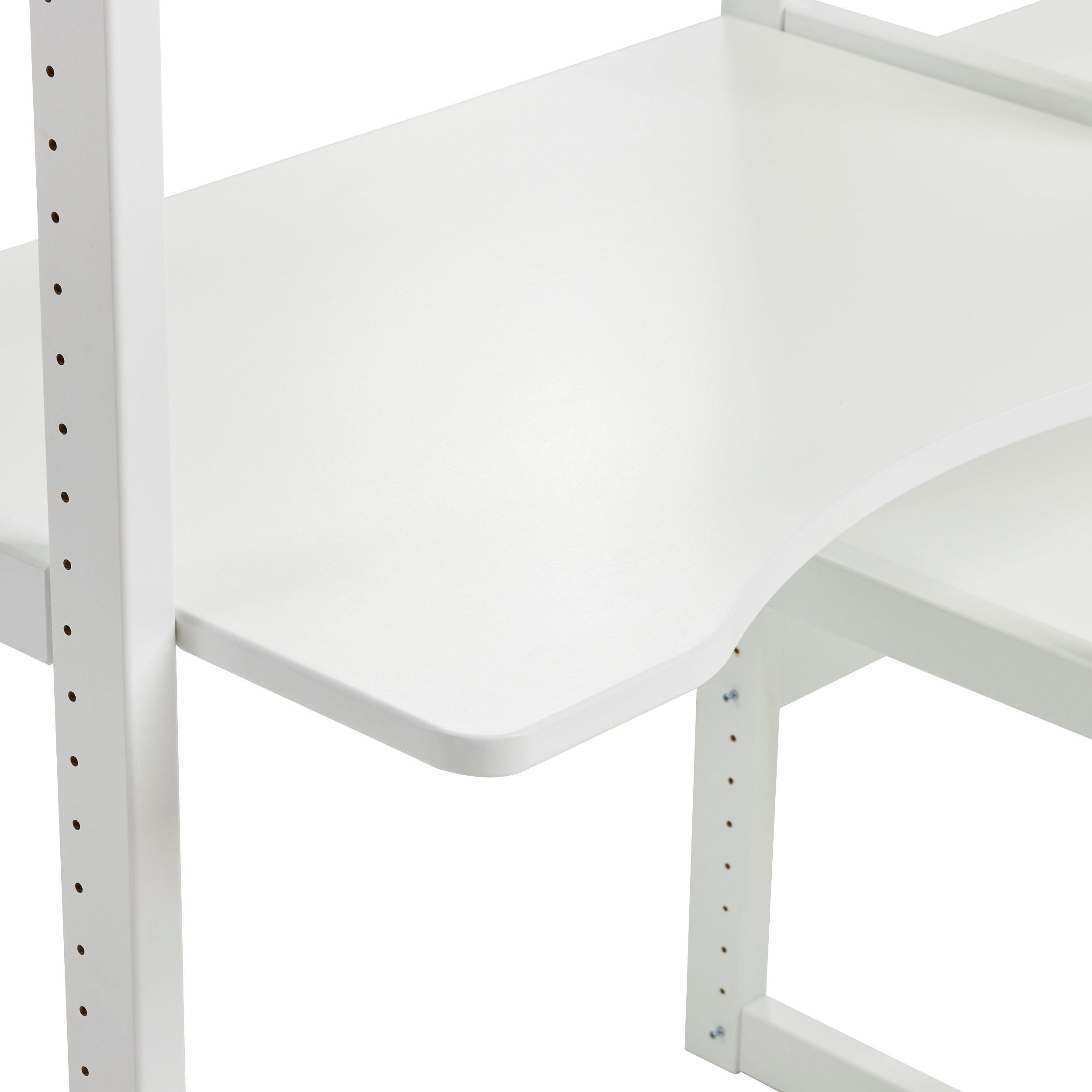 Hoppekids Tienerkamerset STOREY met bed, bureau & rek, 2 maten (set, 13-delig)