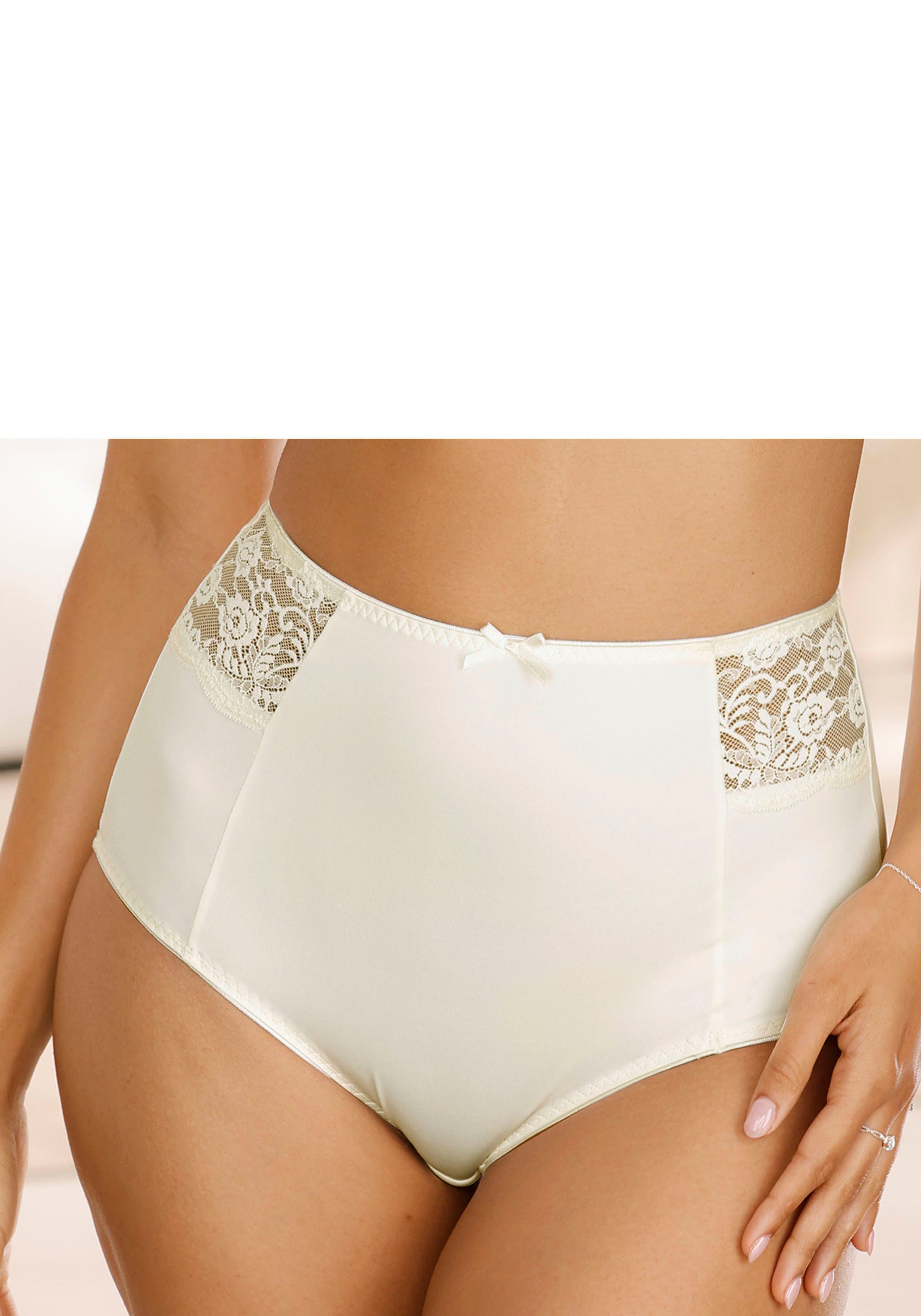 Nuance Tailleslip met leuke kanten inzetten (Set van 2)