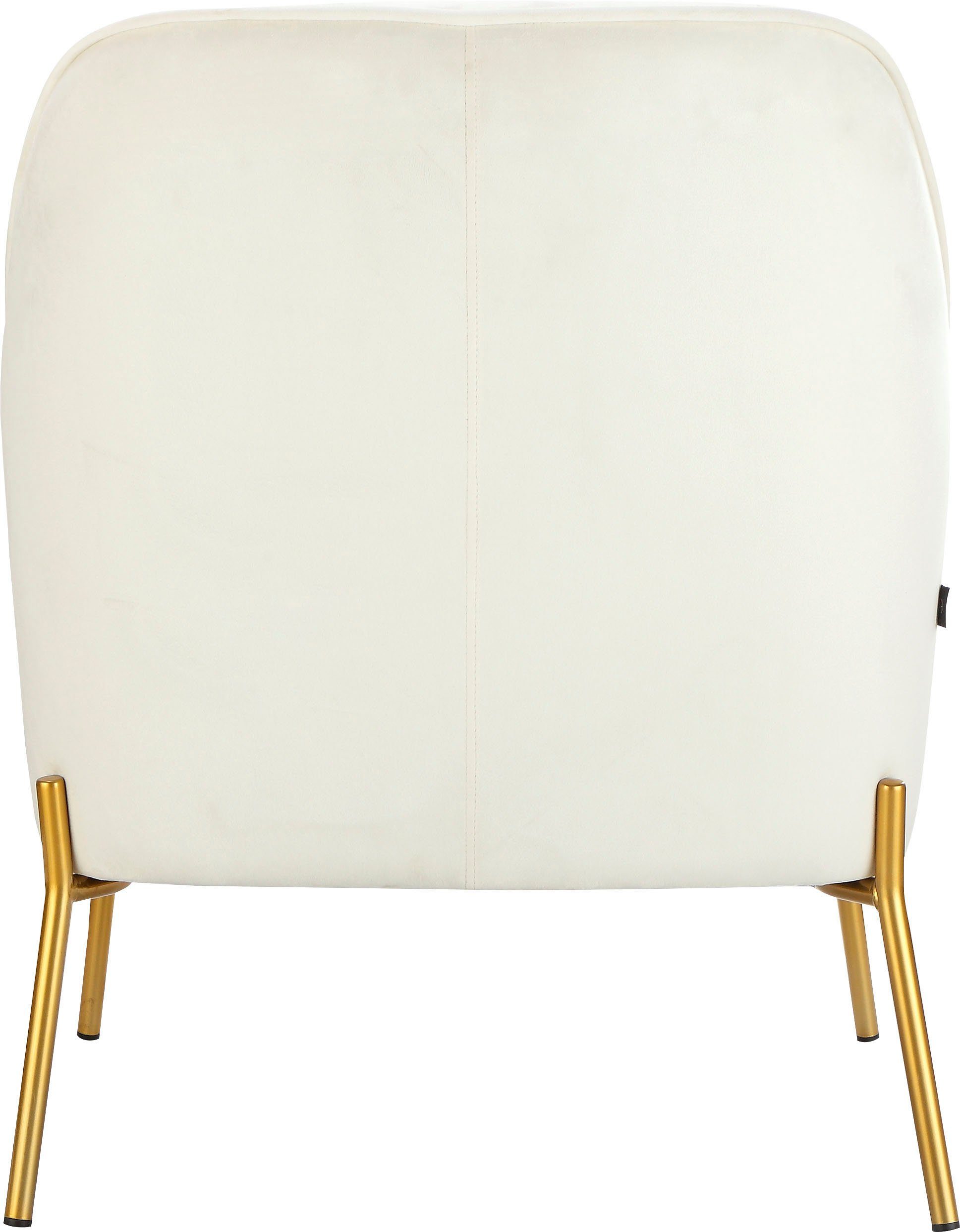 Leonique Fauteuil Runa Fluwelen bekleding, in vier kleurvarianten, zithoogte 44 cm