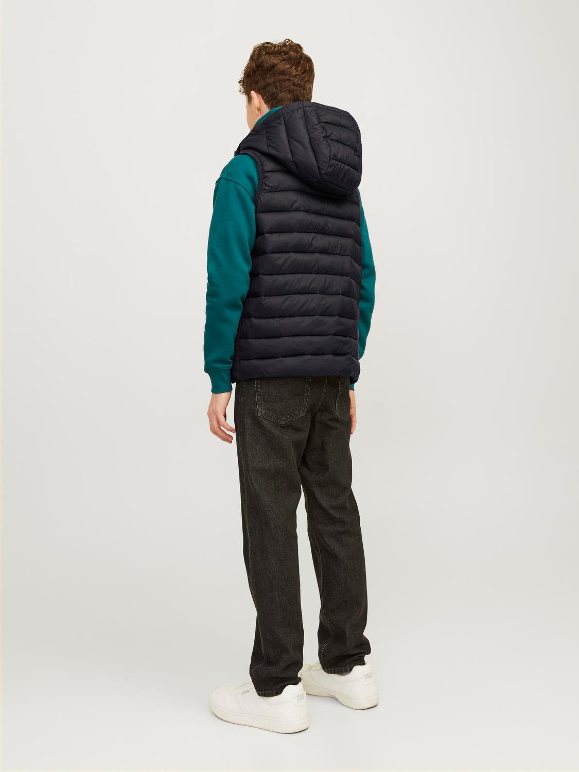 Jack & Jones Junior Bodywarmer JJESPRINT PUFFER BW HOOD NOOS JNR