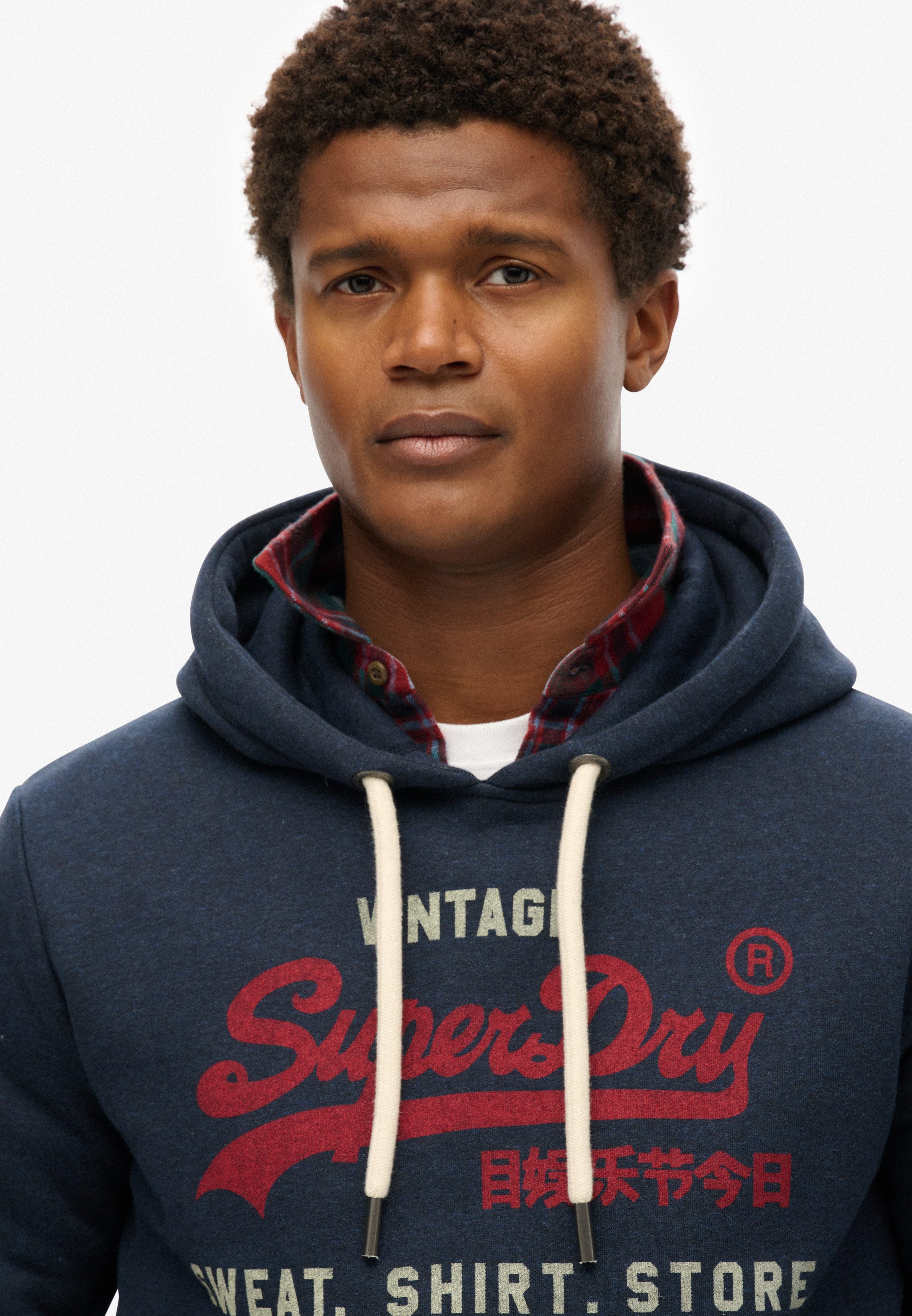 Superdry Hoodie SD-VL HERITAGE RELAXED HOOD