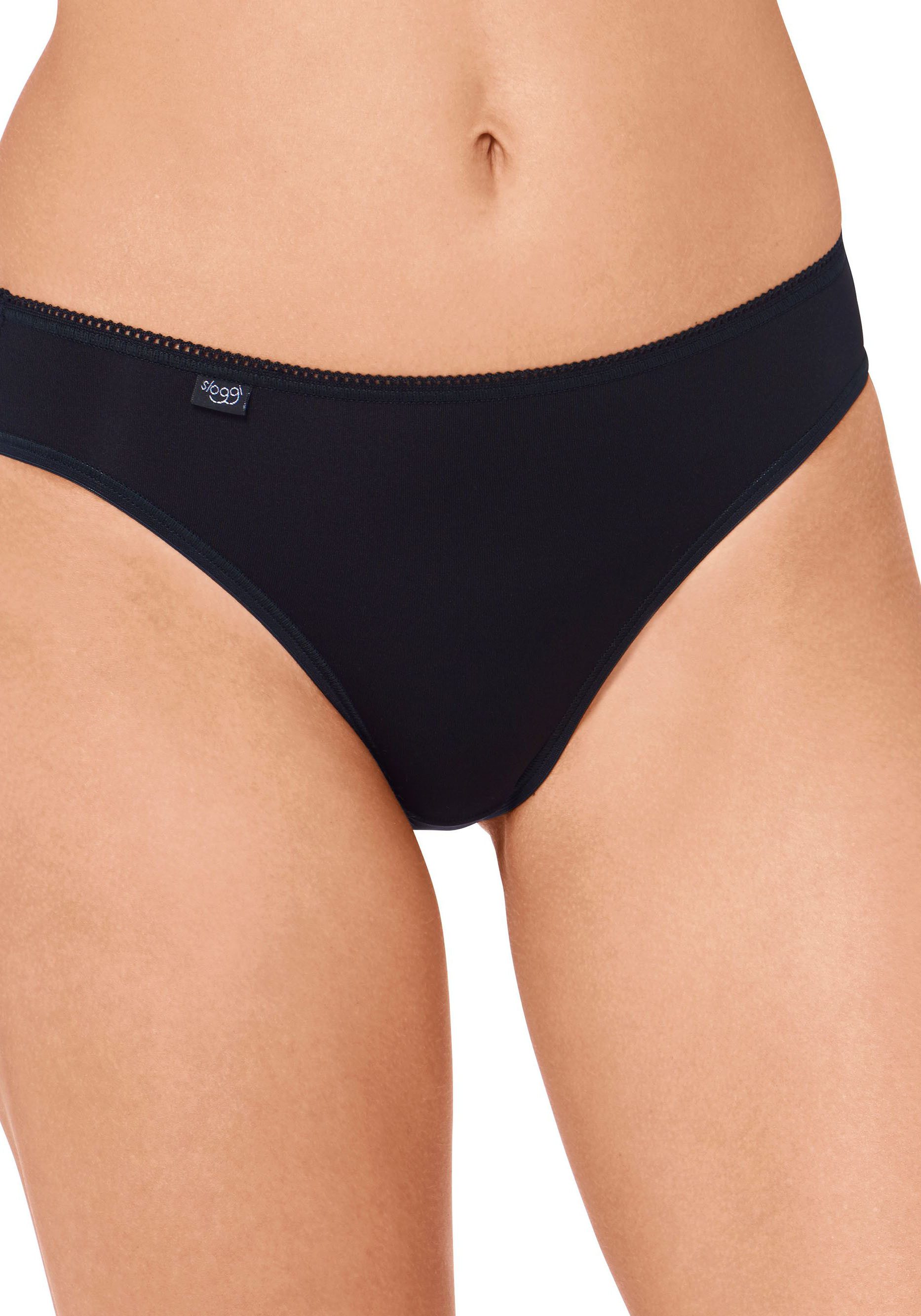 Sloggi Tai slip 24 7 Microfibre zachte naden platte uiteinden microvezel elastisch moderne look (Set van 3)