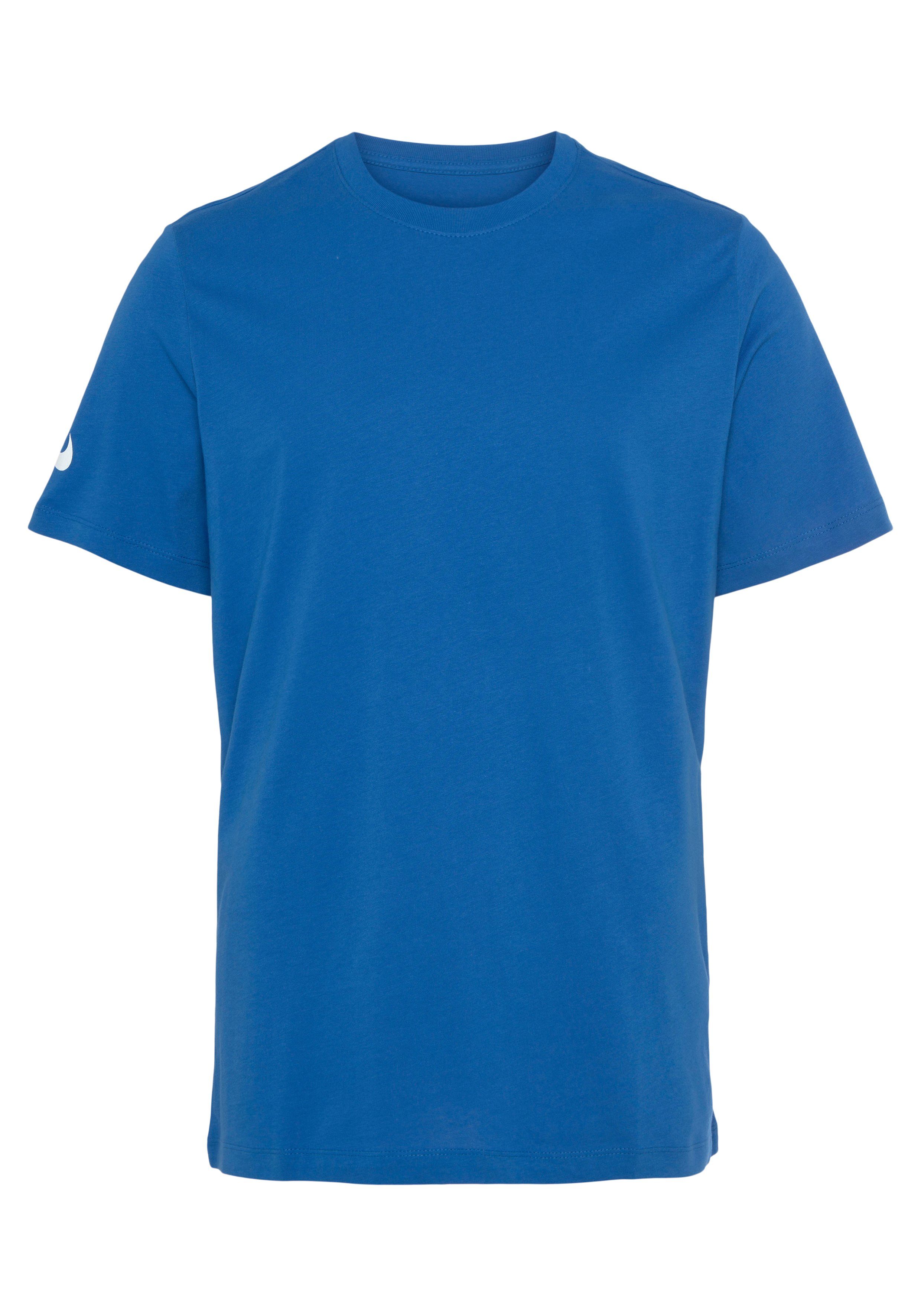 Nike Heren T-shirt Park 20 (M, Blauw)