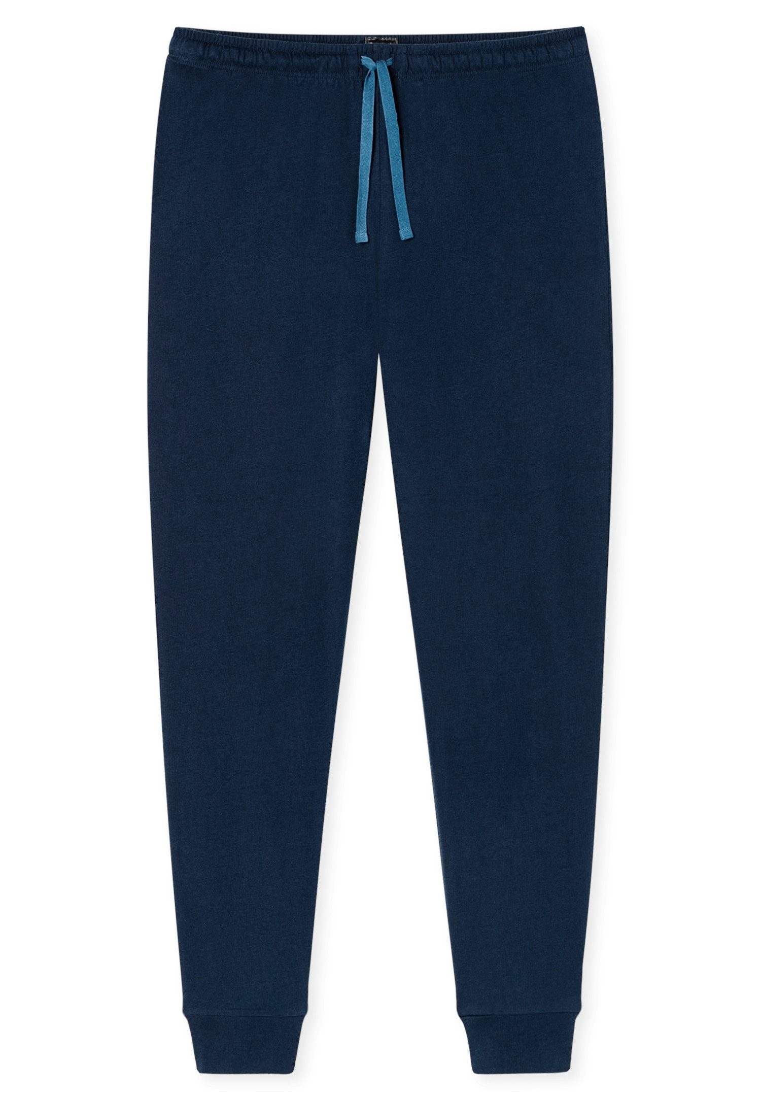 Schiesser Pyjama Casual Nightwear Knoopsluiting, bindband, lange mouw, katoen, single jersey (2-delig)