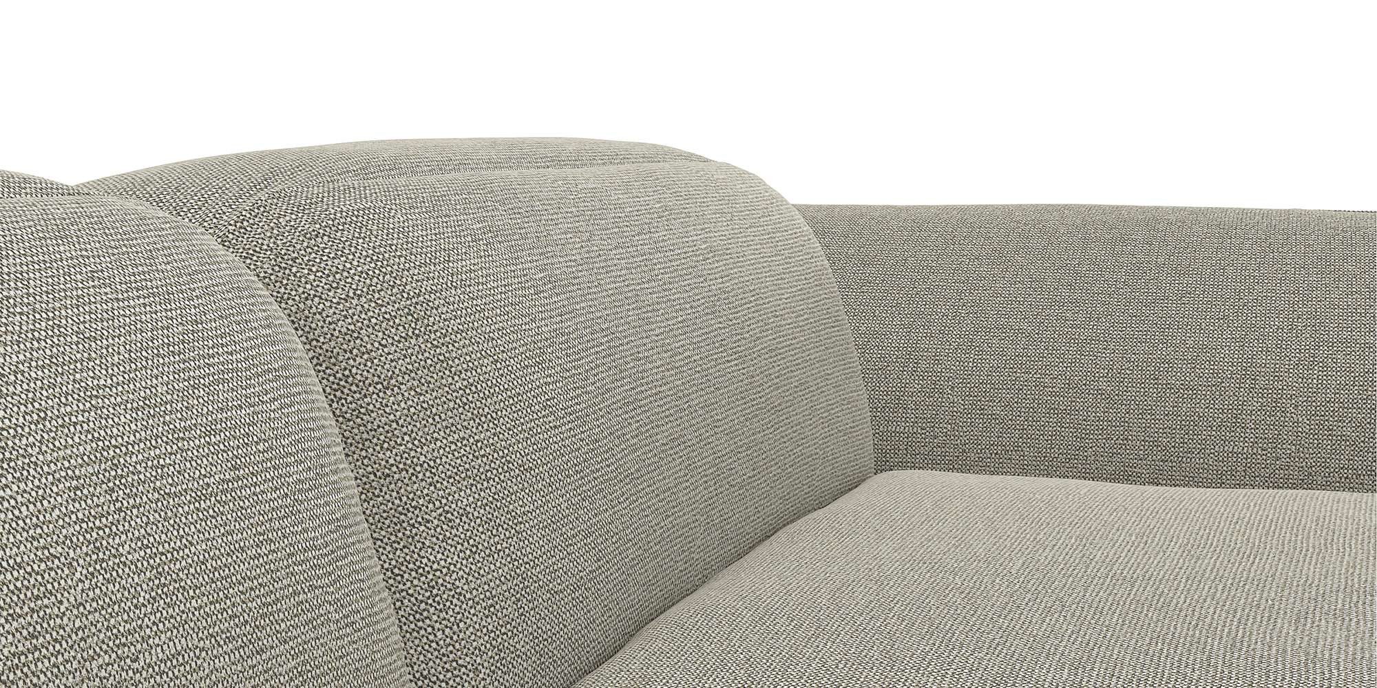 FLEXLUX Hoekbank Salino, functionele bank met recamiere, relaxbank, hoekbank Bank met arm- en hoofdeinde verstellingen, koudschuim & staalgolven