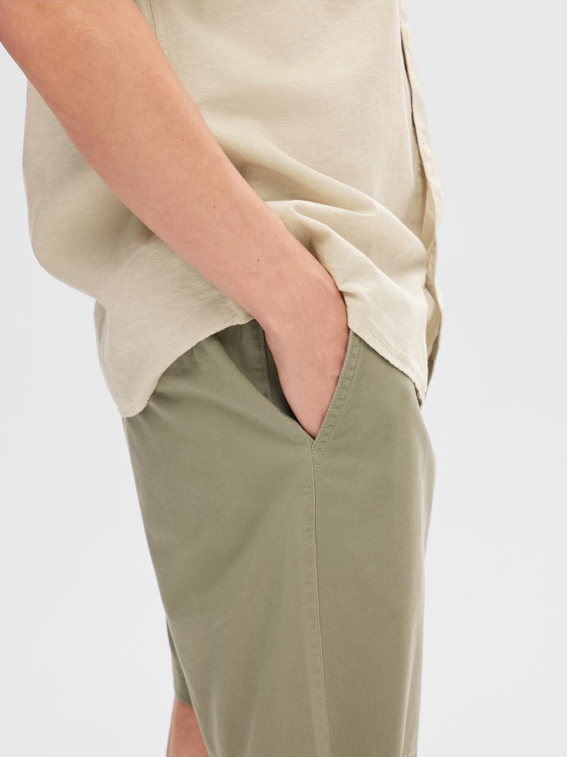 SELECTED HOMME Chino-short SLHREGULAR BILL FLEX SHORTS NOOS