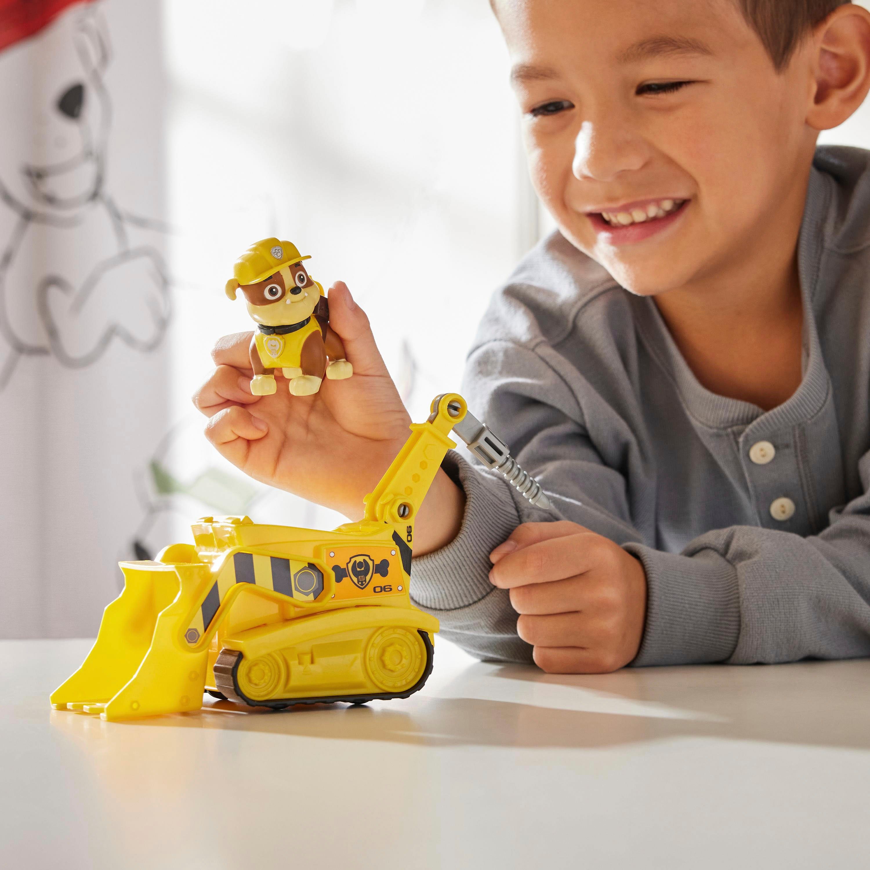 Spin Master Speelgoedauto Paw Patrol - Sust. Basic Vehicle Rubble
