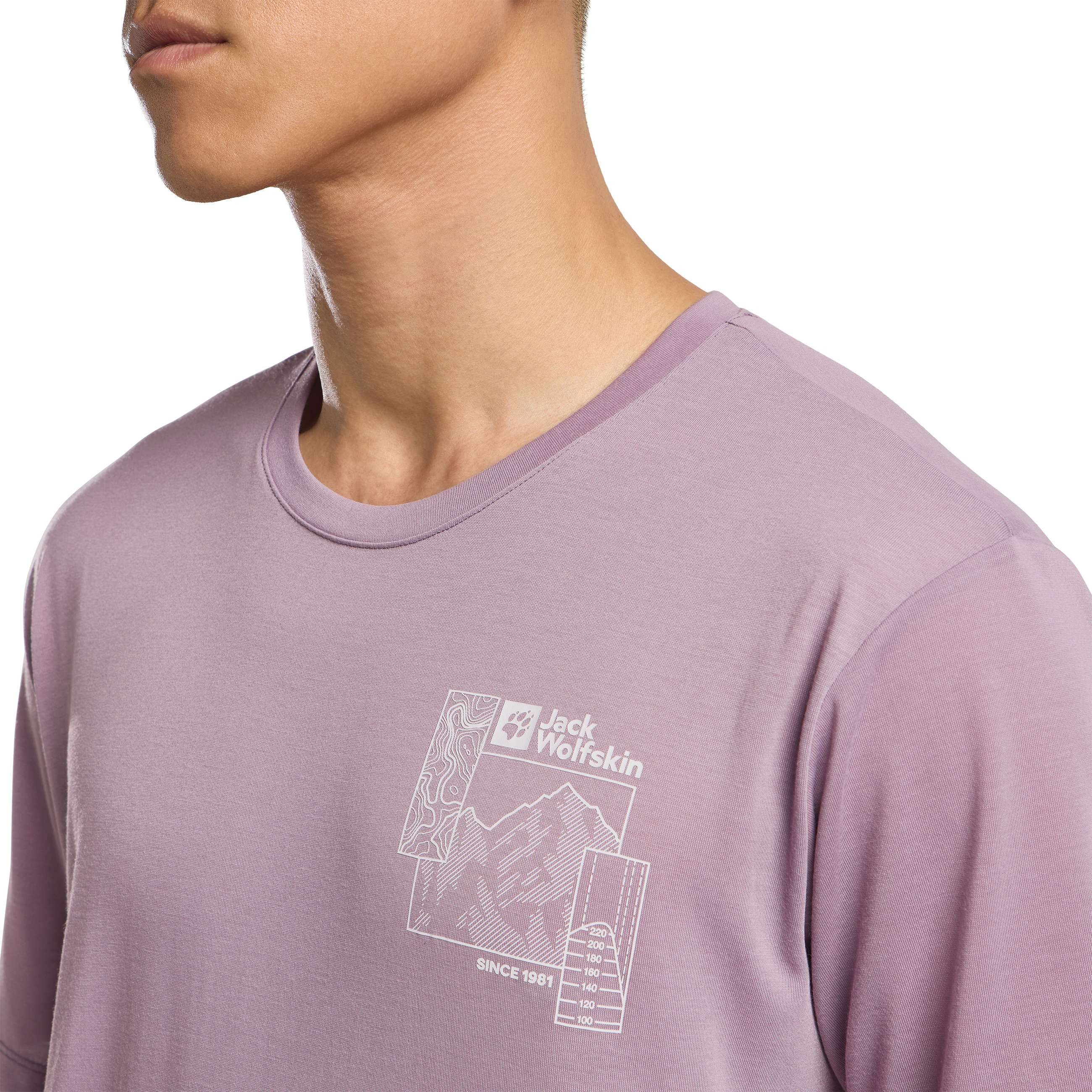 Jack Wolfskin T-shirt VONNAN GRAPHIC T M