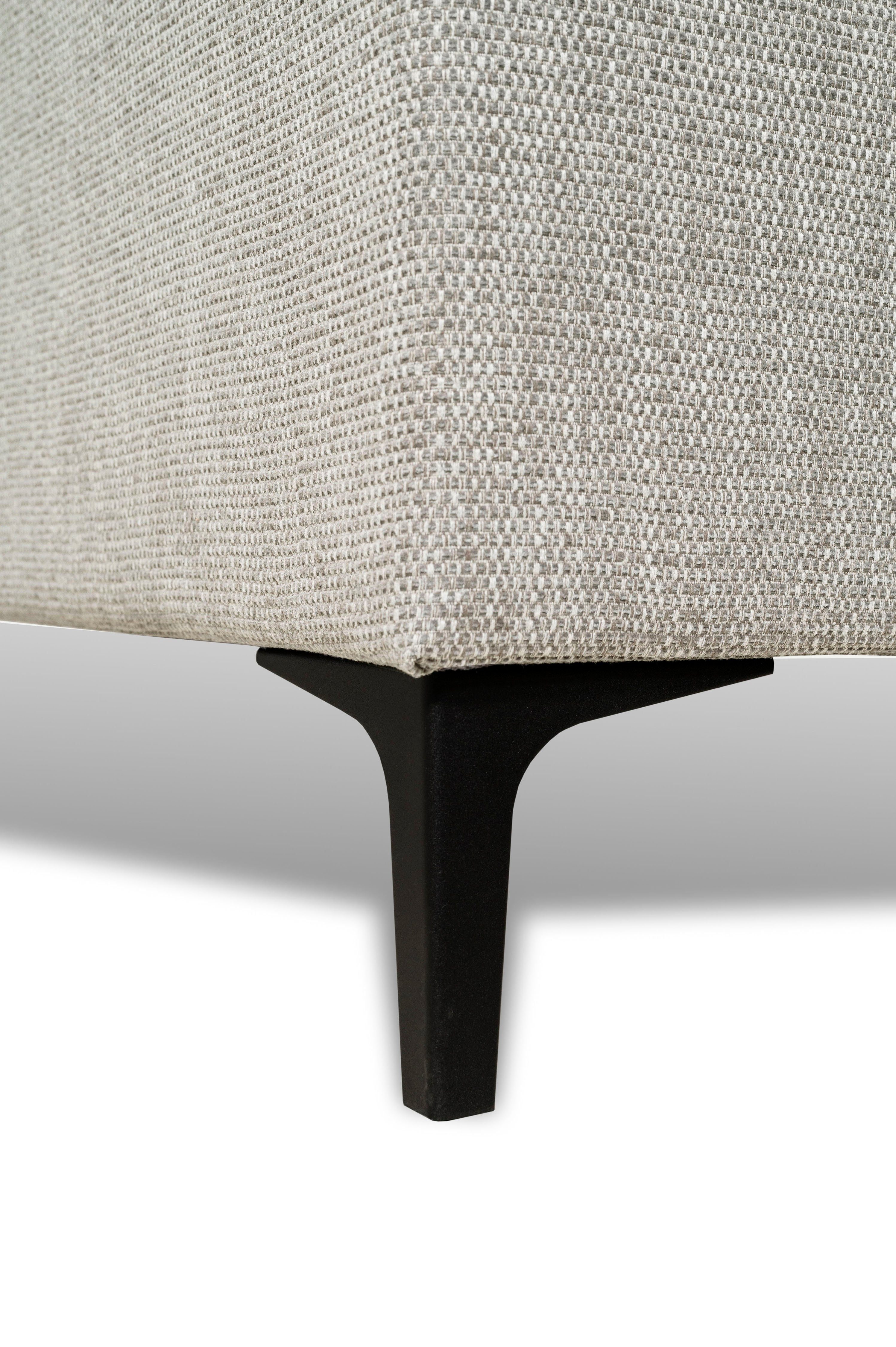 Places of Style Hoekbank Oland, structuur, platweefsel, luxe microvezel, bouclé