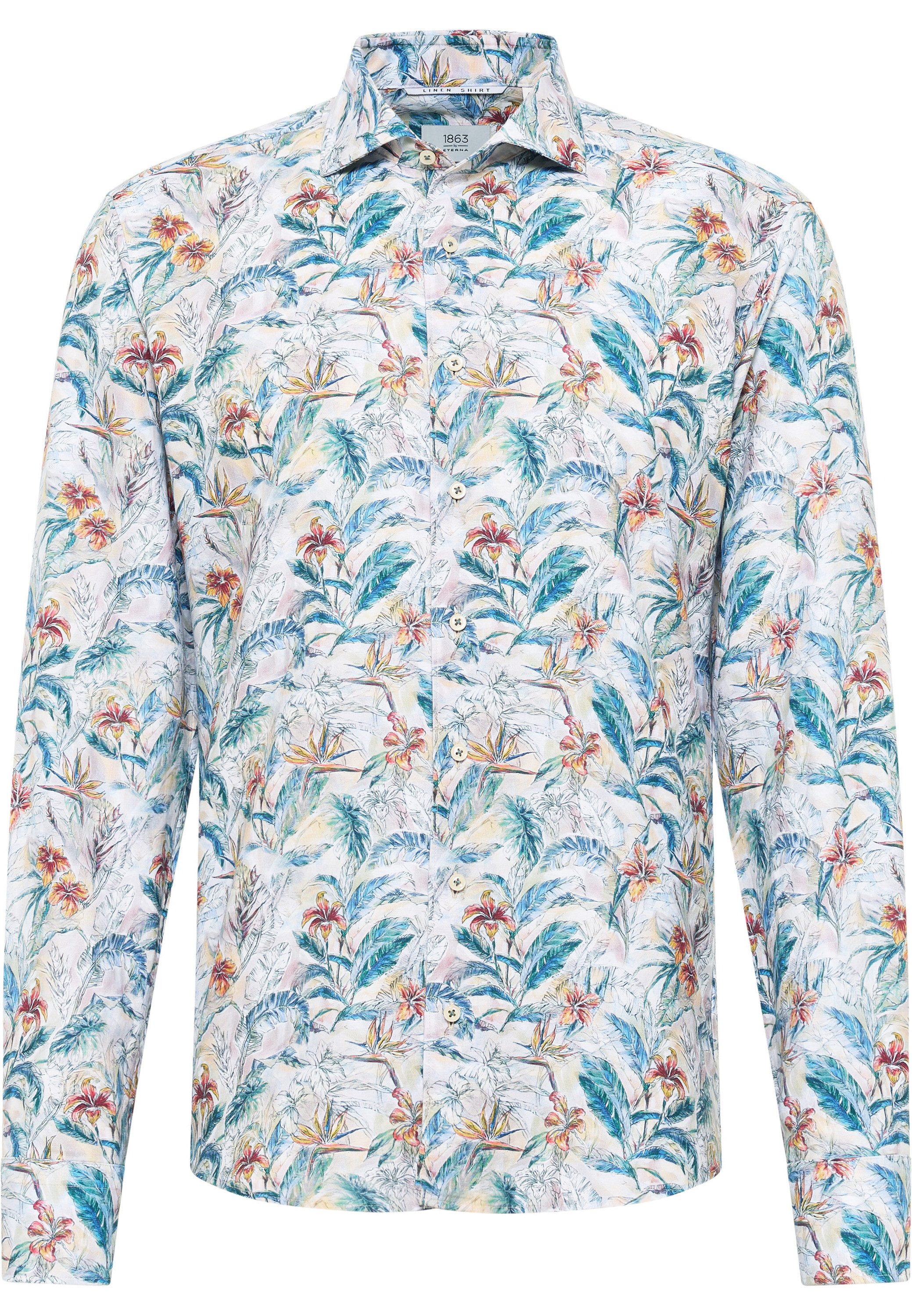 Eterna Overhemd met lange mouwen Slim fit EASY IRON (gemakkelijk te strijken)