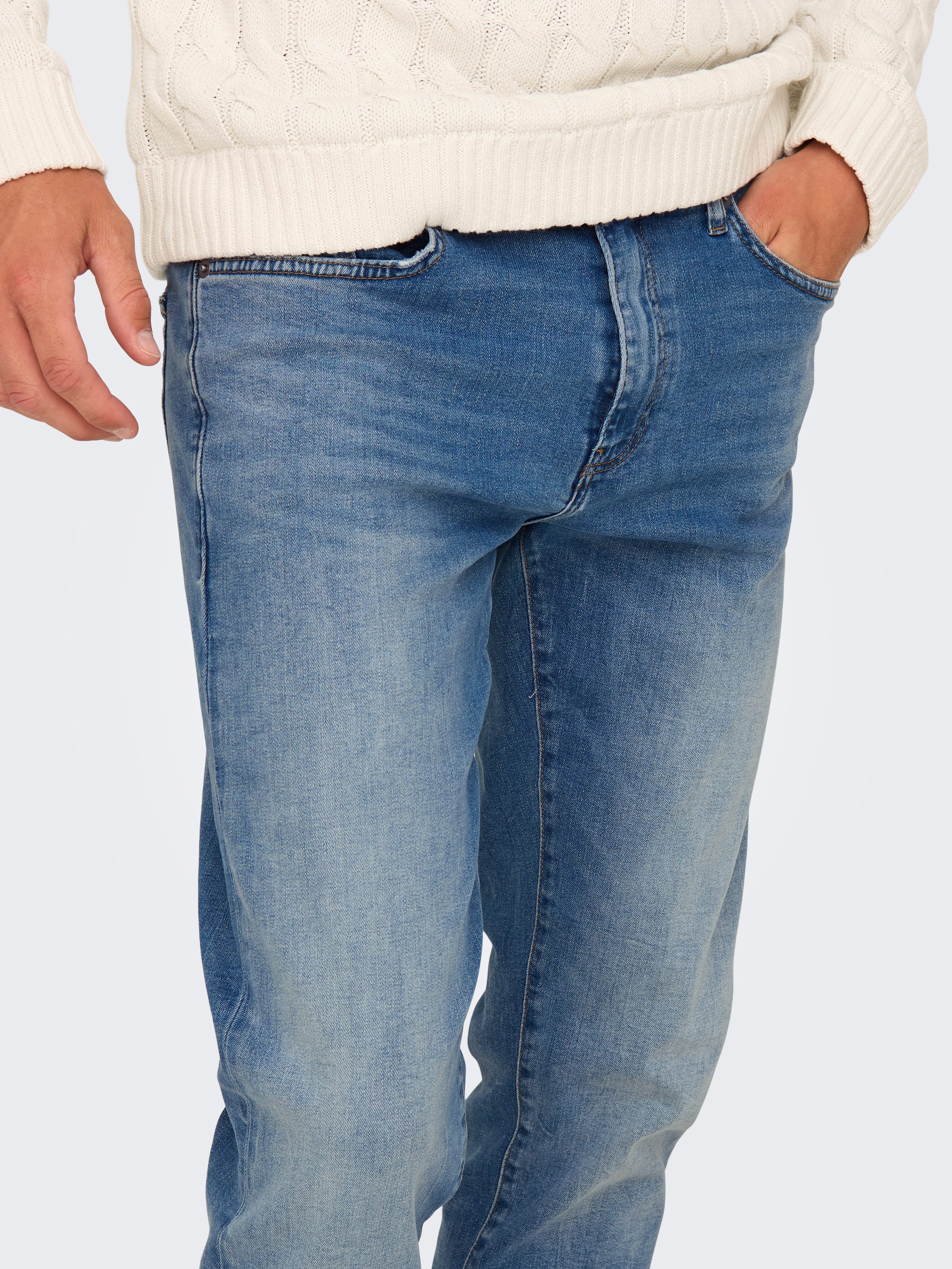 ONLY & SONS Regular fit jeans ONSWEFT REGULAR MAT DNM NOOS