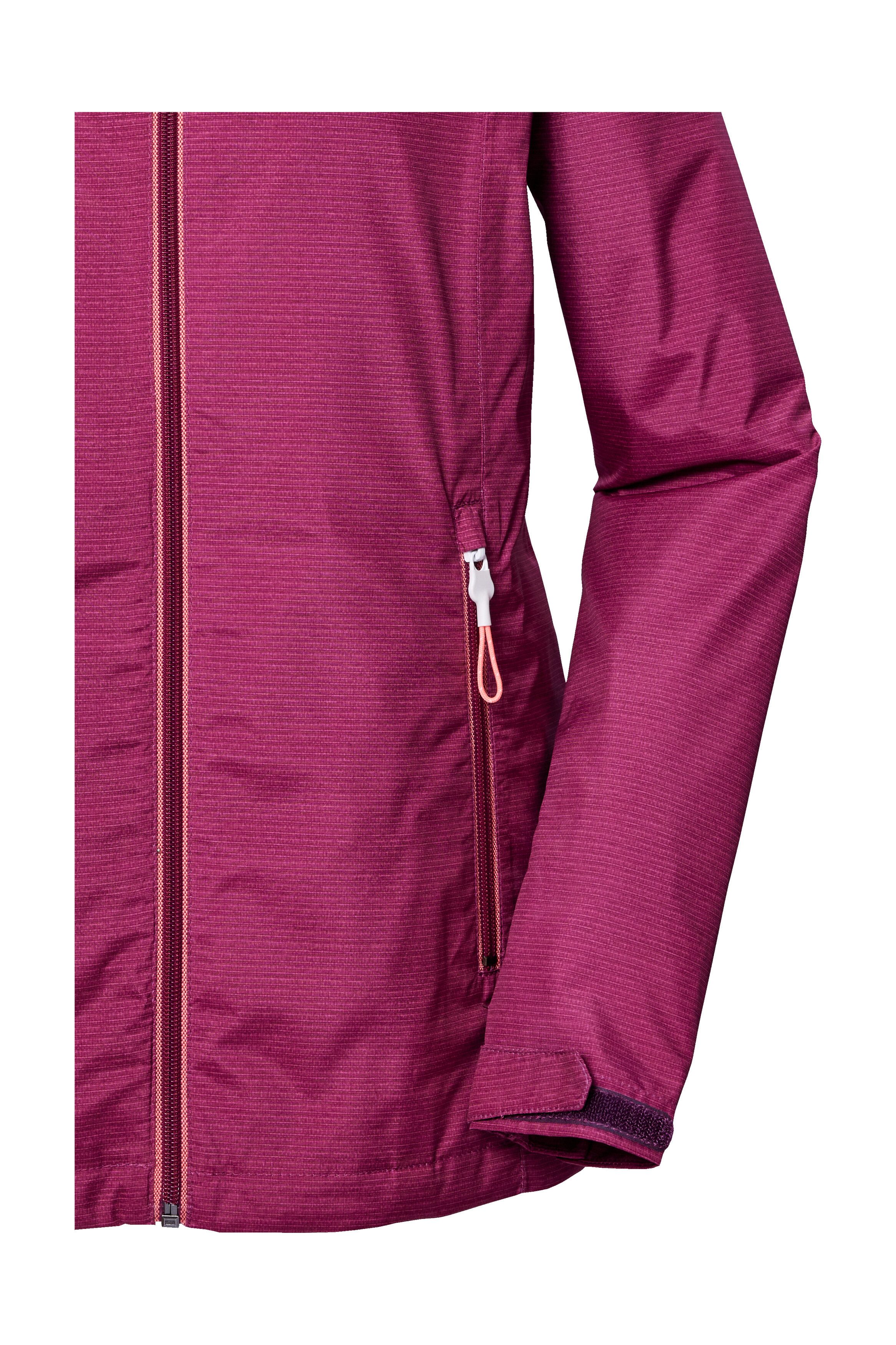 Killtec Outdoorjack KOS 108 WMN JCKT Lichte, water- en winddichte damesjas, PFAS-vrij geïmpregneerd