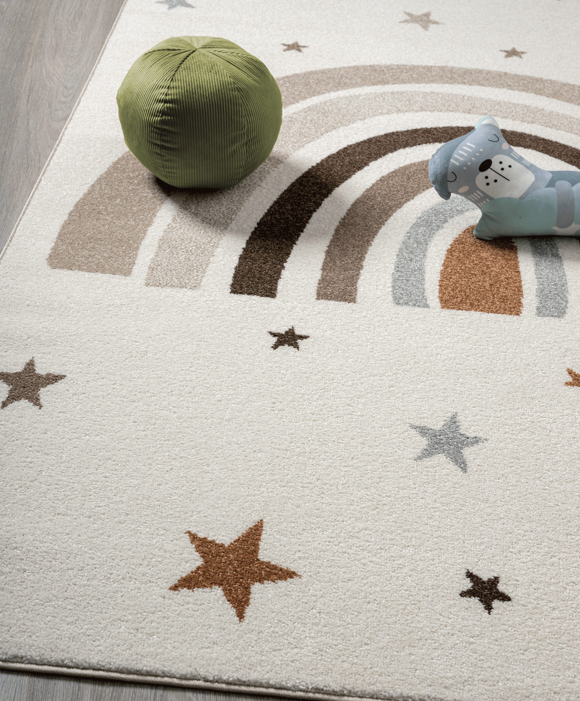 The carpet Vloerkleed Beat Kids Kids kinderkamer tapijt slijtvast en onderhoudsvriendelijk