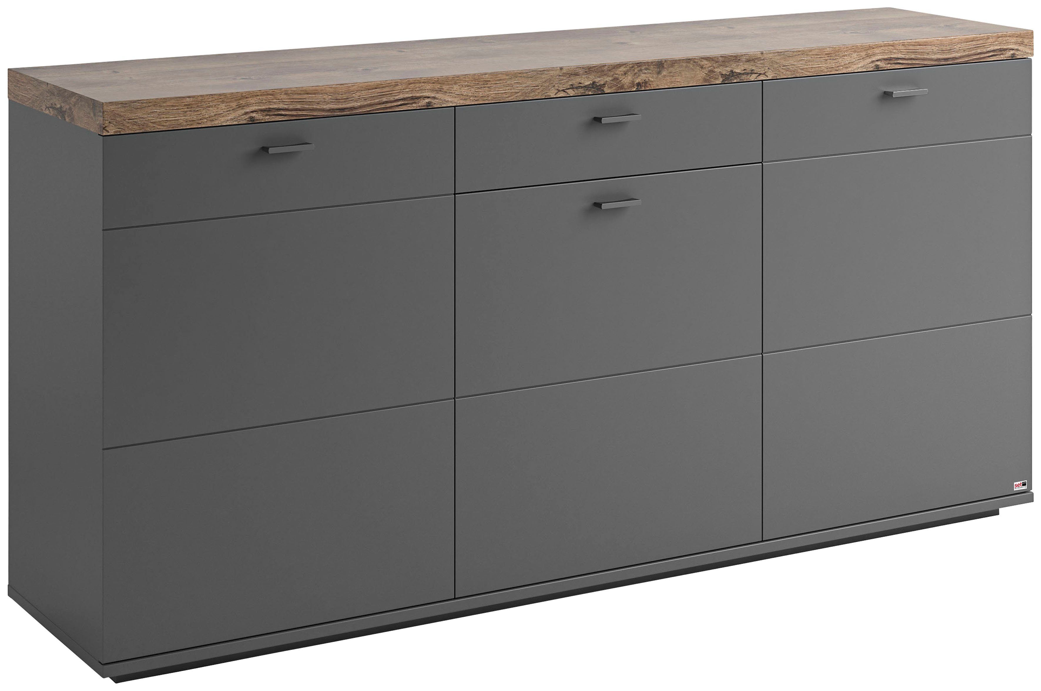 set one by Musterring Dressoir Lancaster In 2 kleuren, met verschillende bovenbladen te kiezen