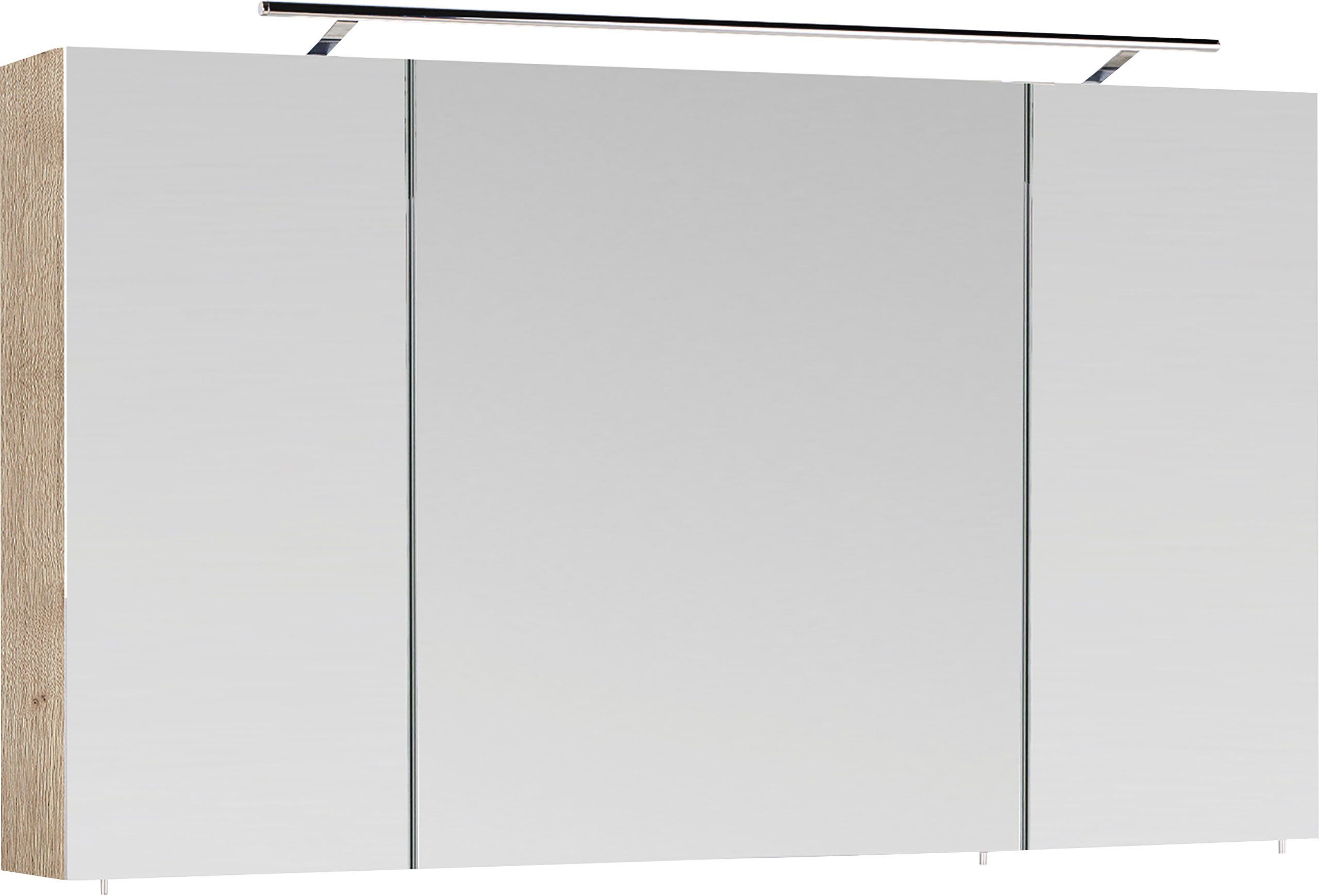 MARLIN Spiegelkast 3040 , breedte 120 cm spiegels & verlichting bruin