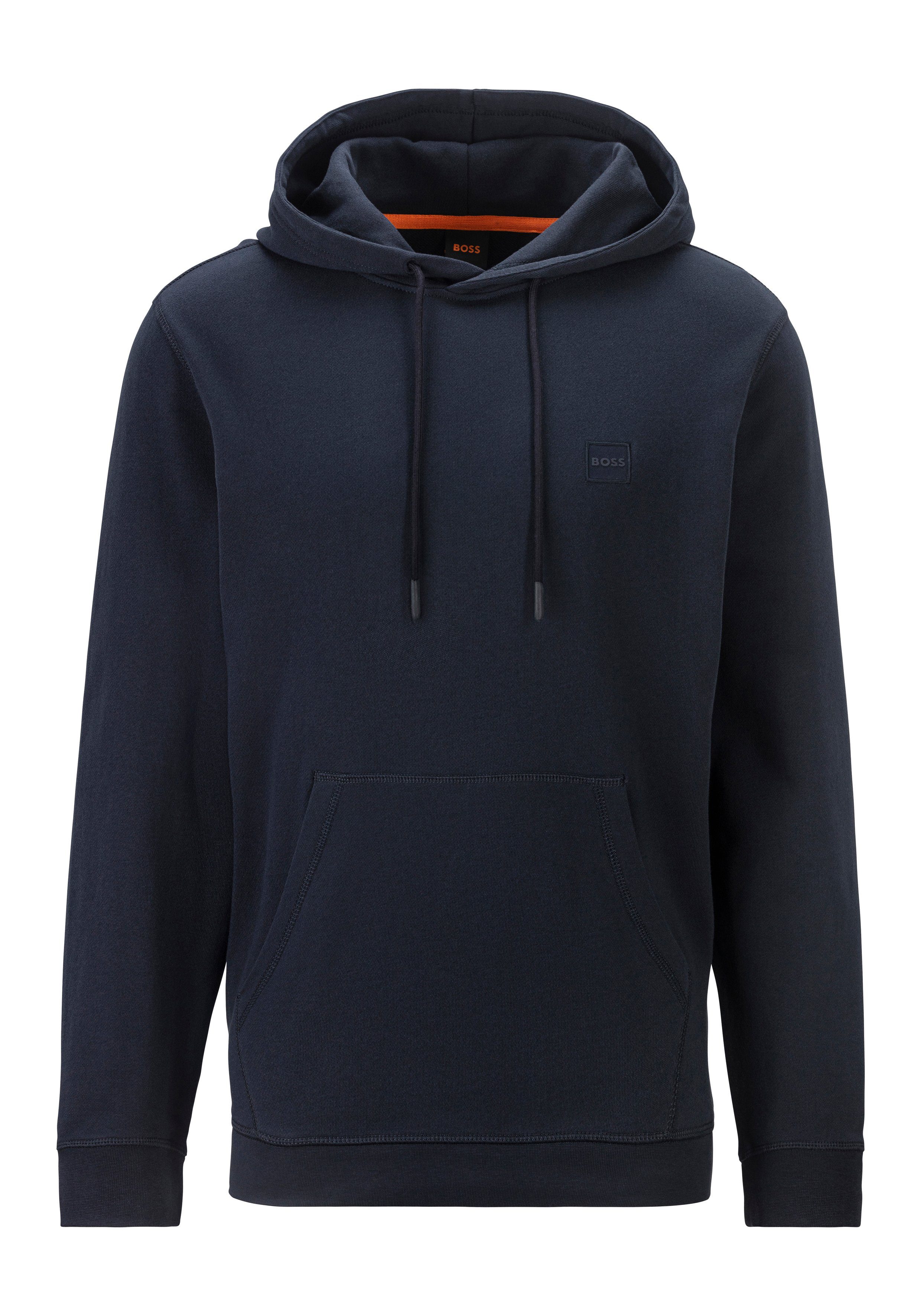 Boss Orange Hoodie Wetalk met geborduurd boss merkembleem
