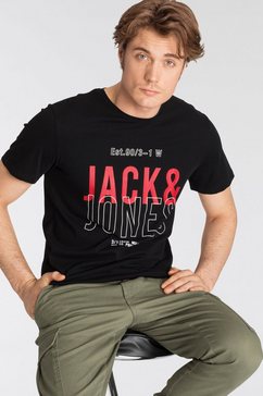 jack  jones t-shirt kompo tee zwart