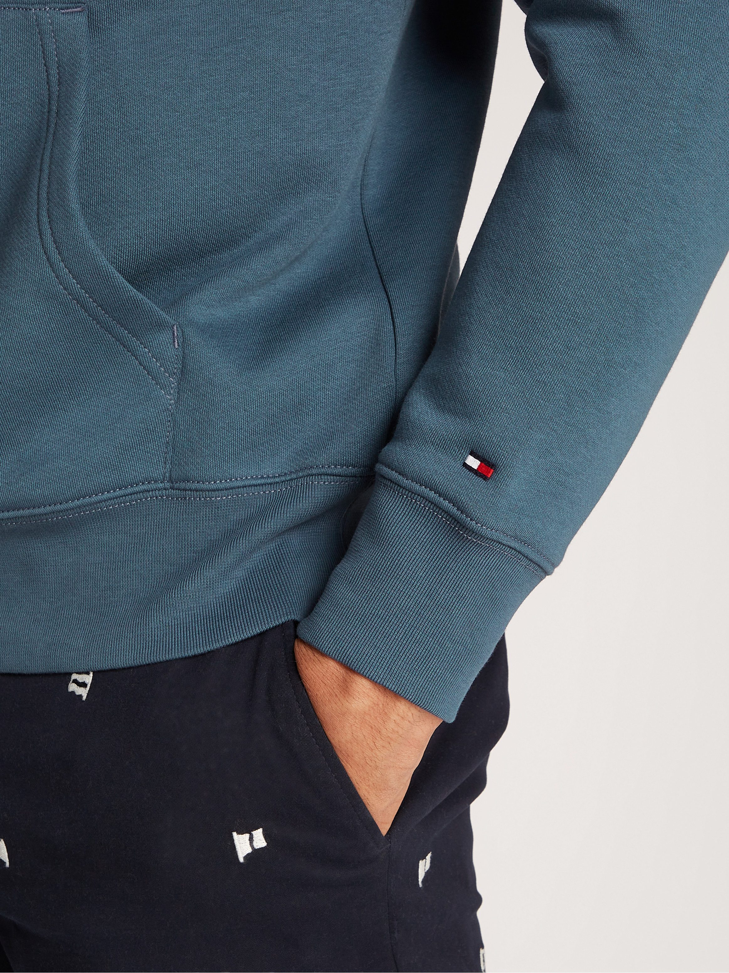 Tommy Hilfiger Hoodie SCRIPT LOGO HOODY met opgestikt logo
