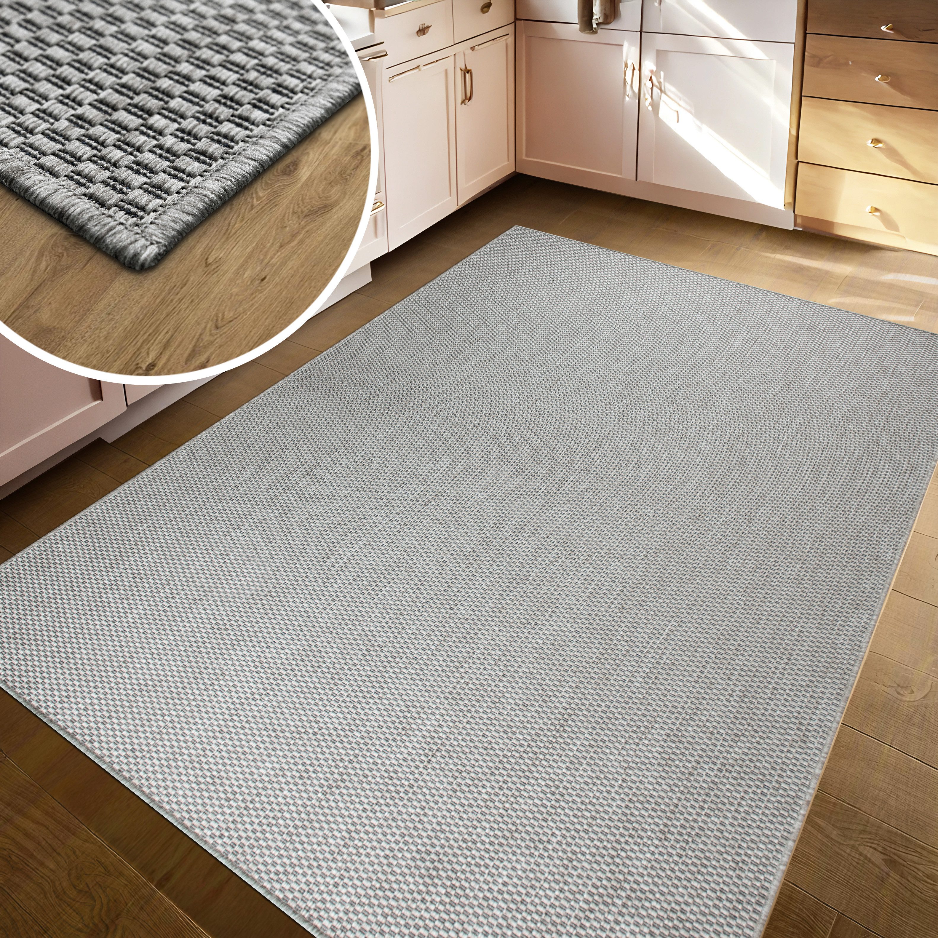 my home Vloerkleed Venetië is ook als loper verkrijgbaar Geschikt voor binnen en buiten, sisal-look, weerbestendig & uv-bestendig
