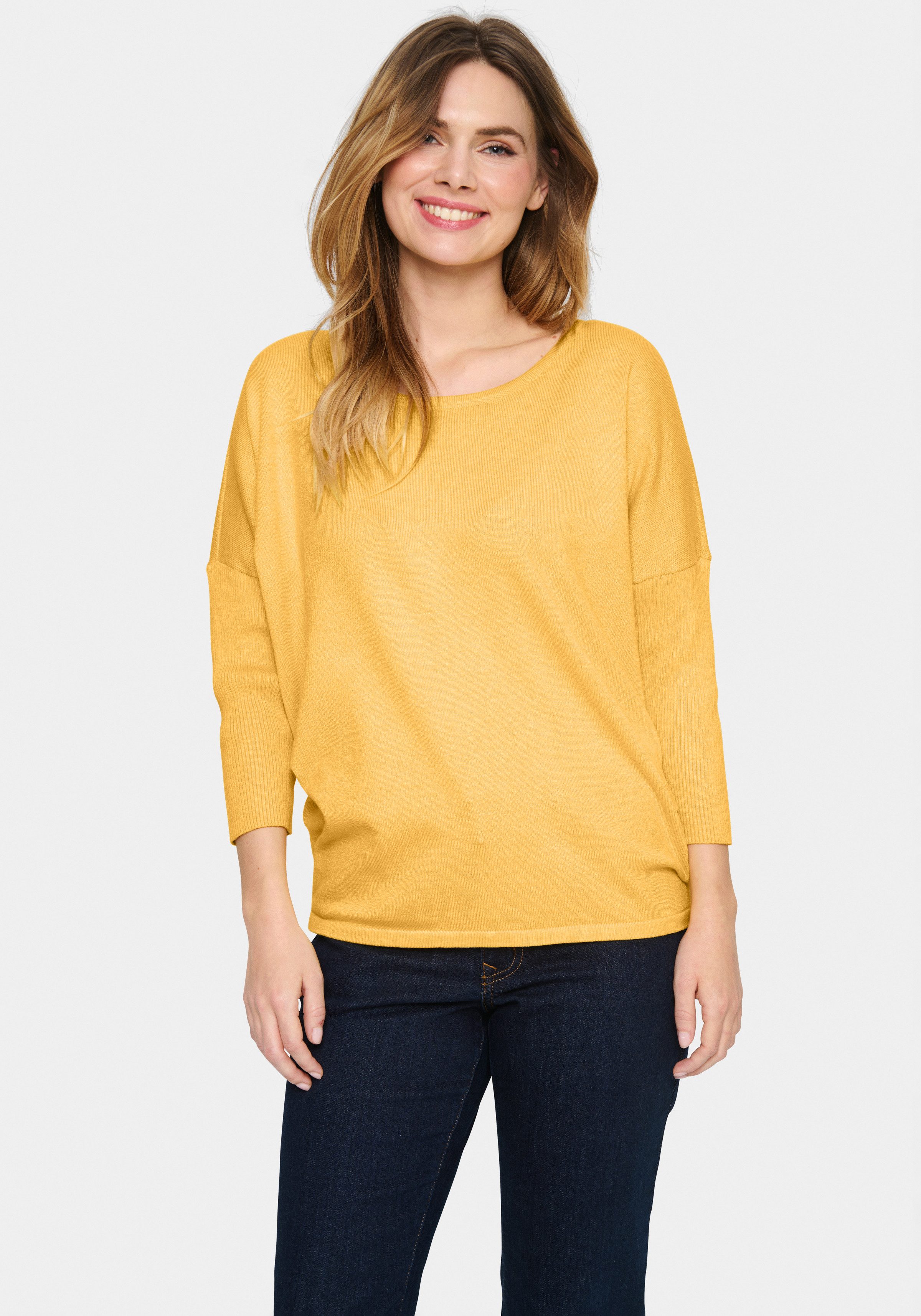 Saint Tropez Trui met ronde hals A2561, MilaSZ R-Neck Pullover