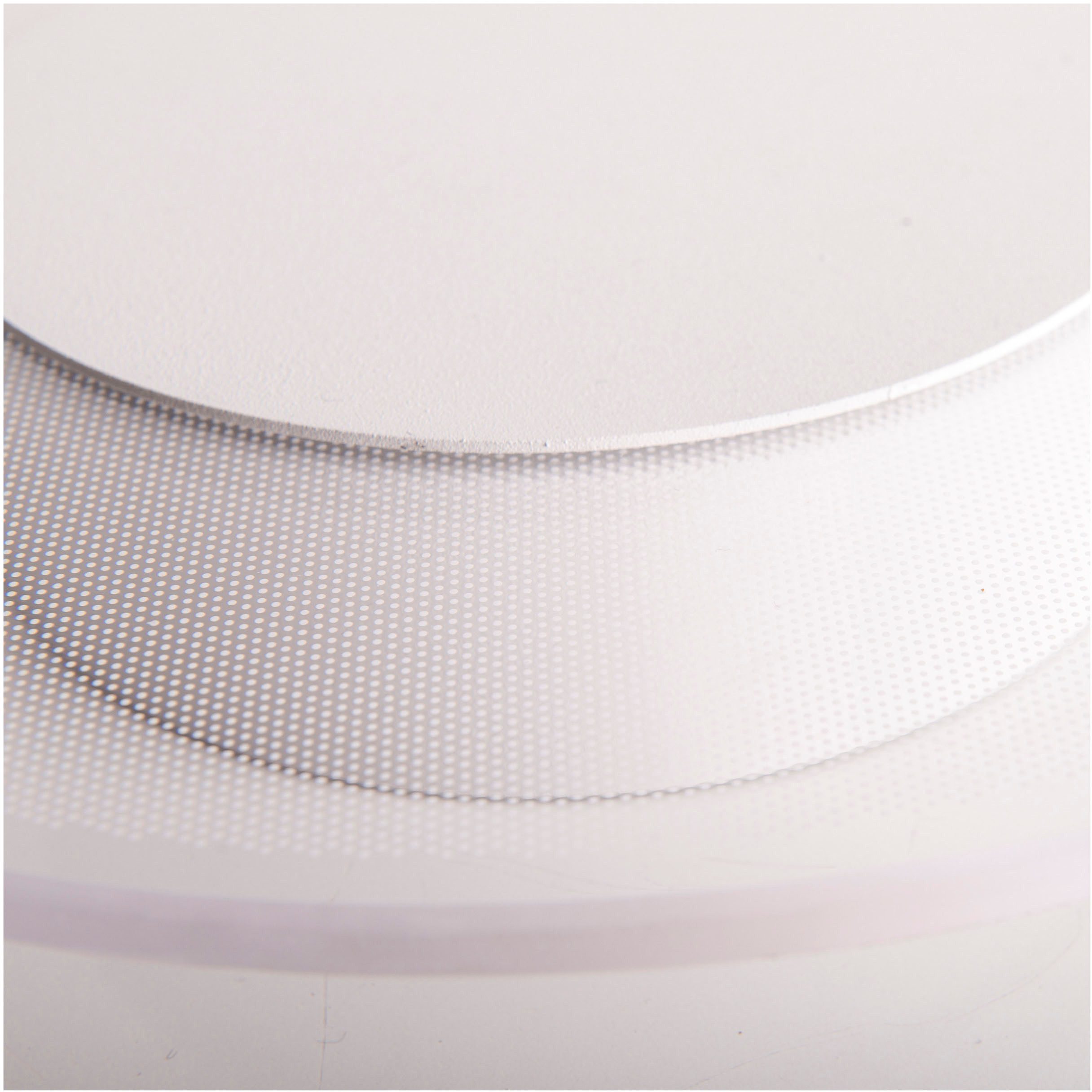 näve Led-plafondlamp Modesto wit - gematteerd, 3-staps dimbaar via wandschakelaar, 60 warmwitte led (1 stuk)