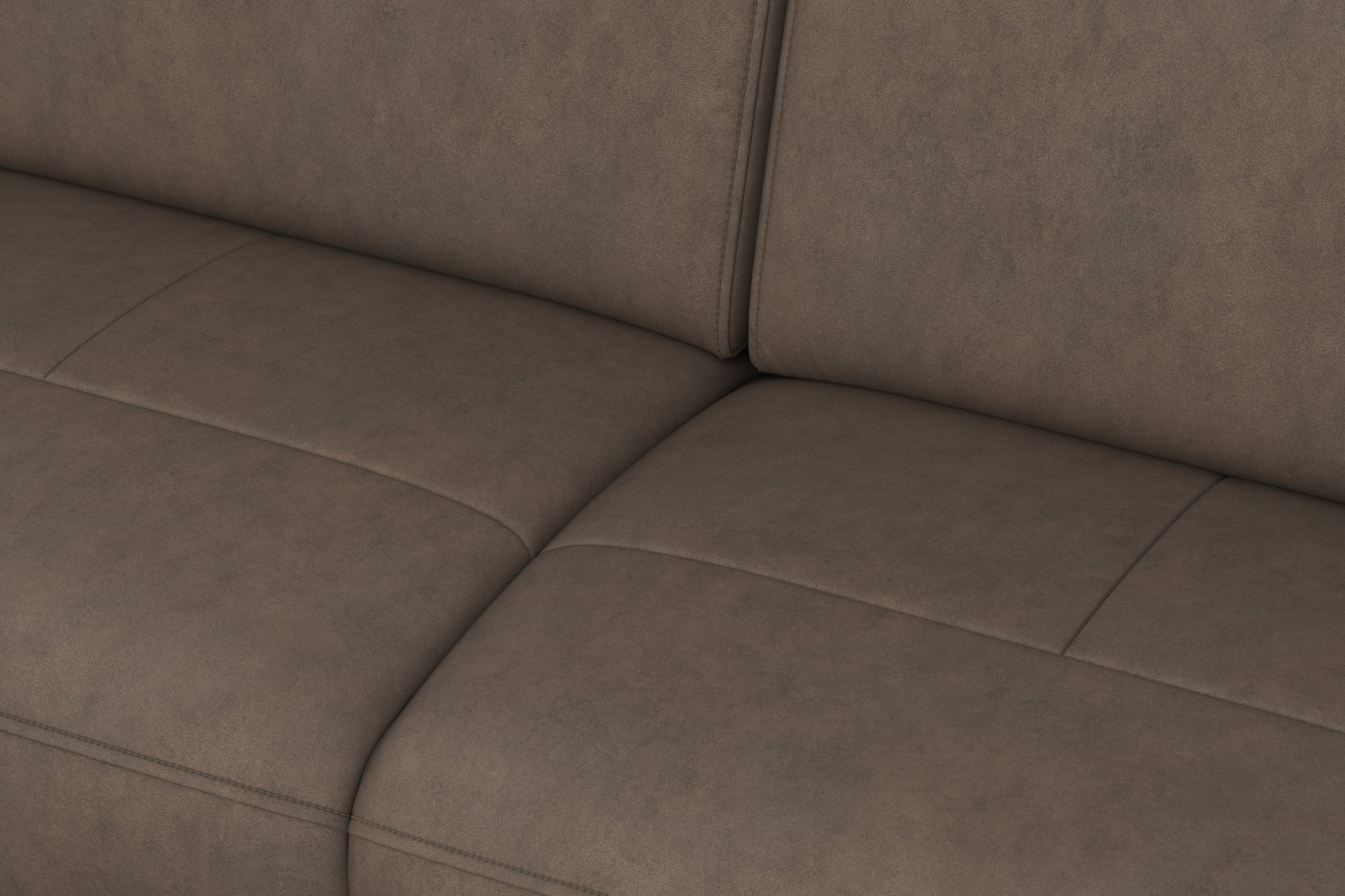 sit&more Hoekbank Freetown L-vorm met verstelbare hoofdsteun en comfortabele binnenvering