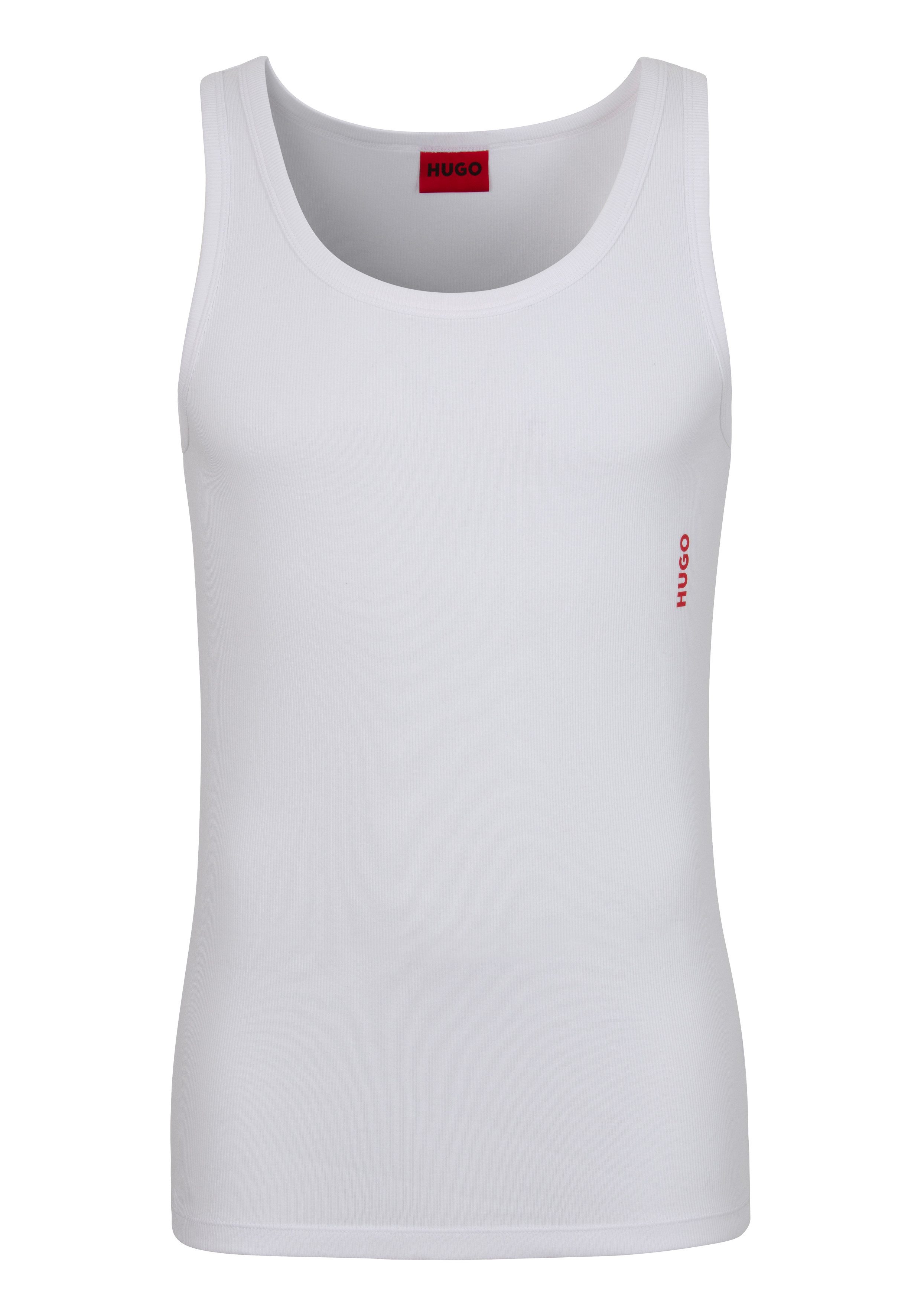 HUGO underwear Tanktop Twin Pack met merketiket in contrastkleur (set, 2-delig)
