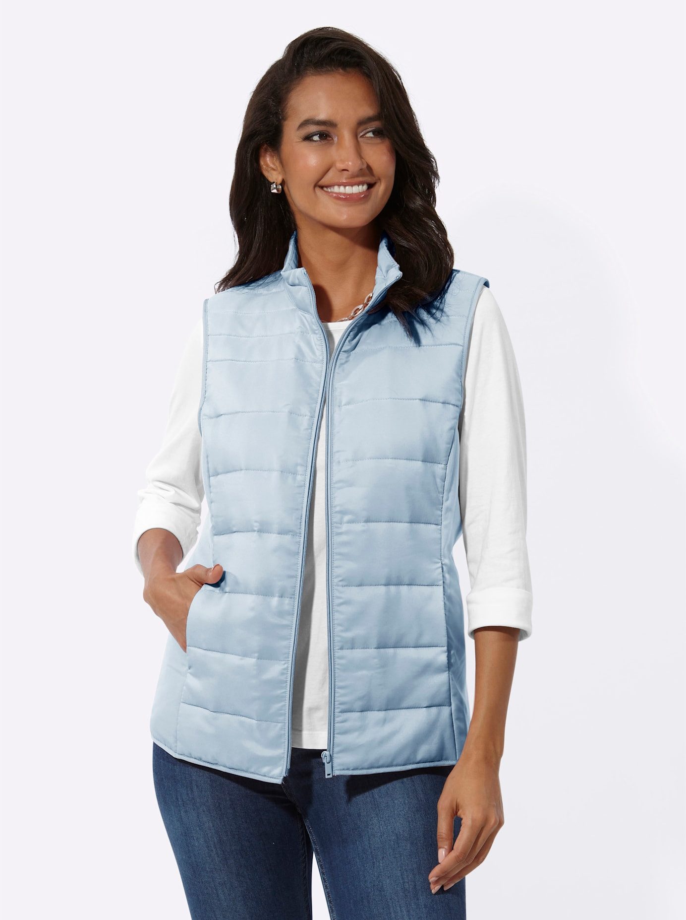 Casual Looks Bodywarmer bovenkleding maat 54 blauw