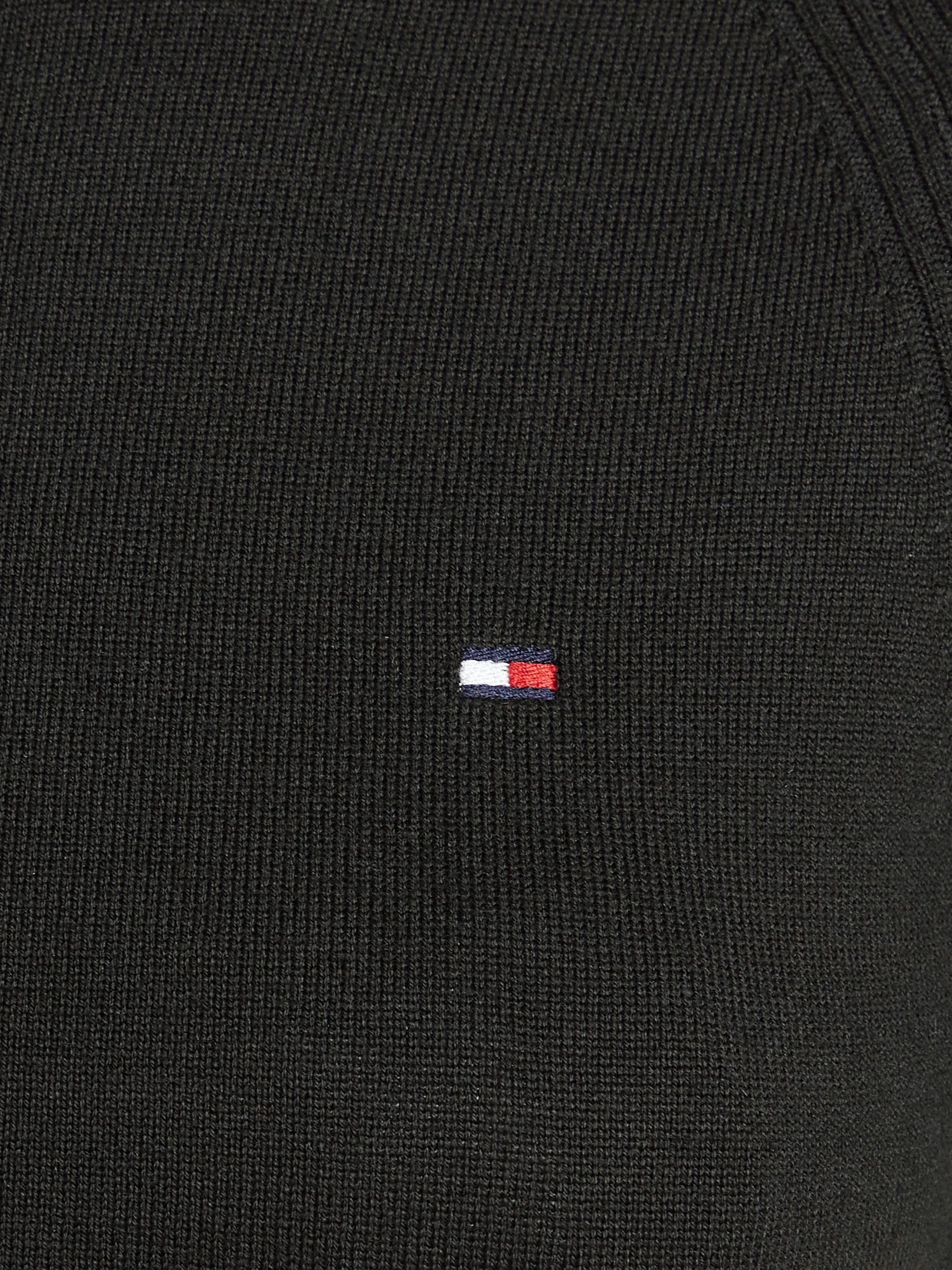 Tommy Hilfiger Jerseyjurk CO JERSEY STITCH F&F DRESS met logoborduursel op borsthoogte