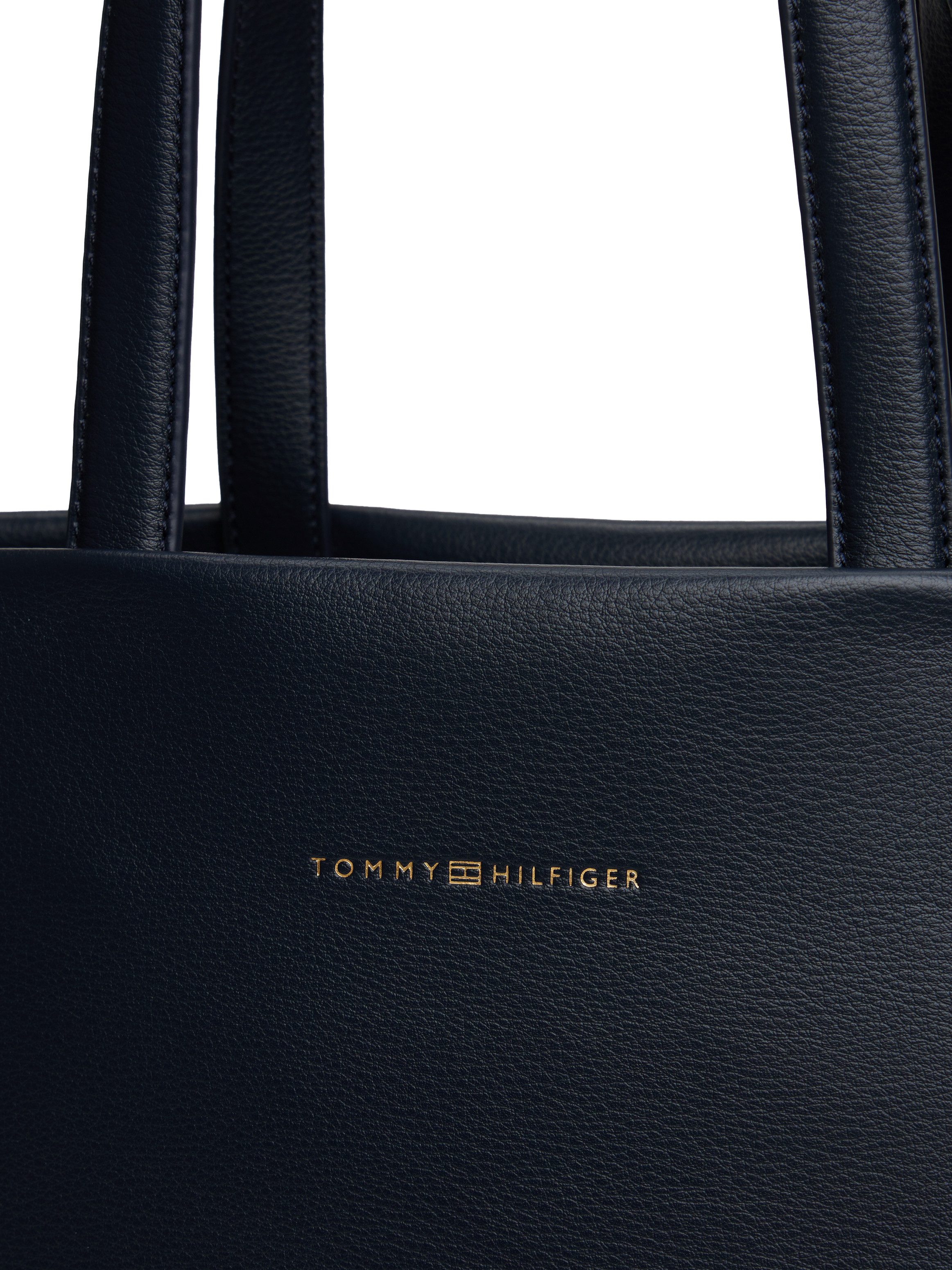 Tommy Hilfiger Draagtas TH LOGOTAPE TOTE , dames shopper, schoudertas met logo