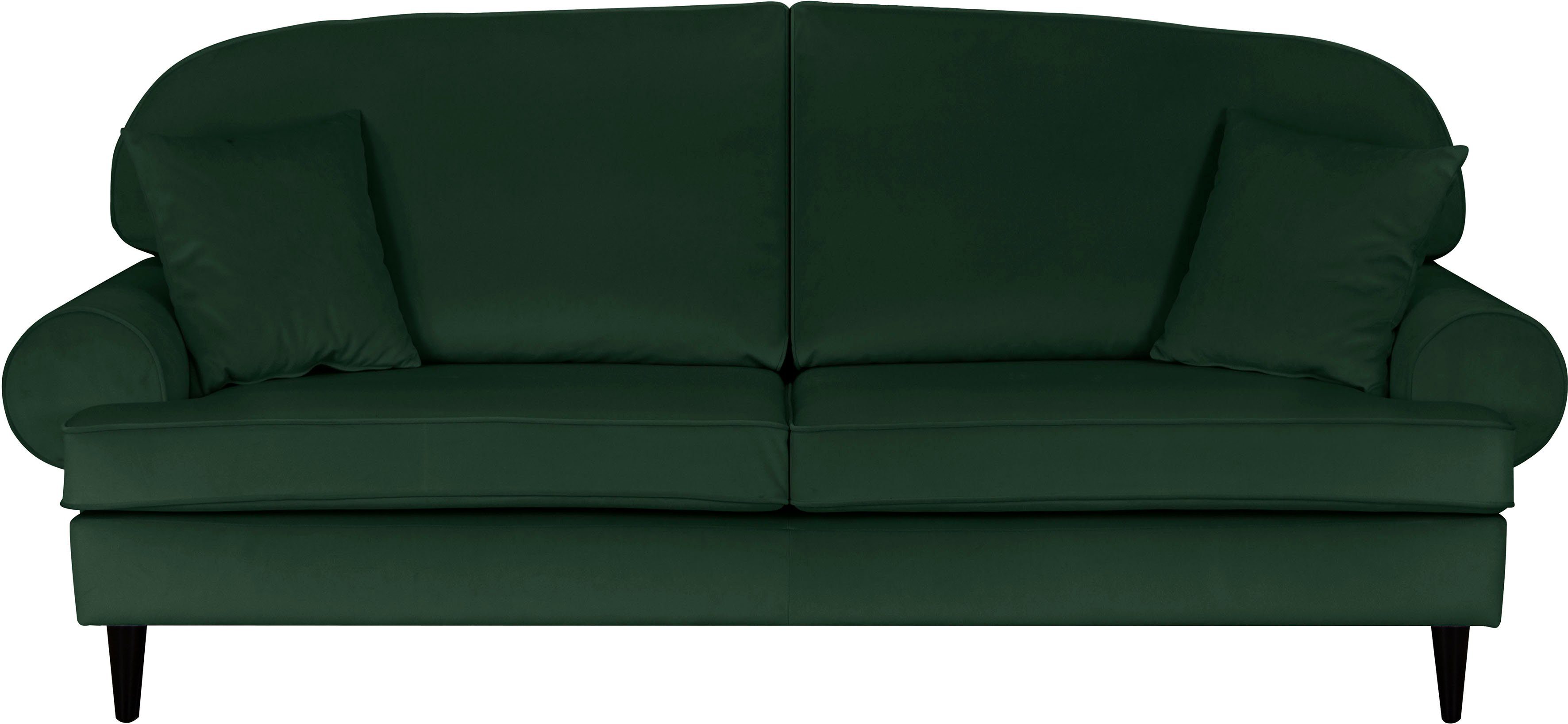 Home affaire 2-zitsbank Vitreux ook in bouclé-bekleding, incl. sierkussen groen, 2-zitsbanken