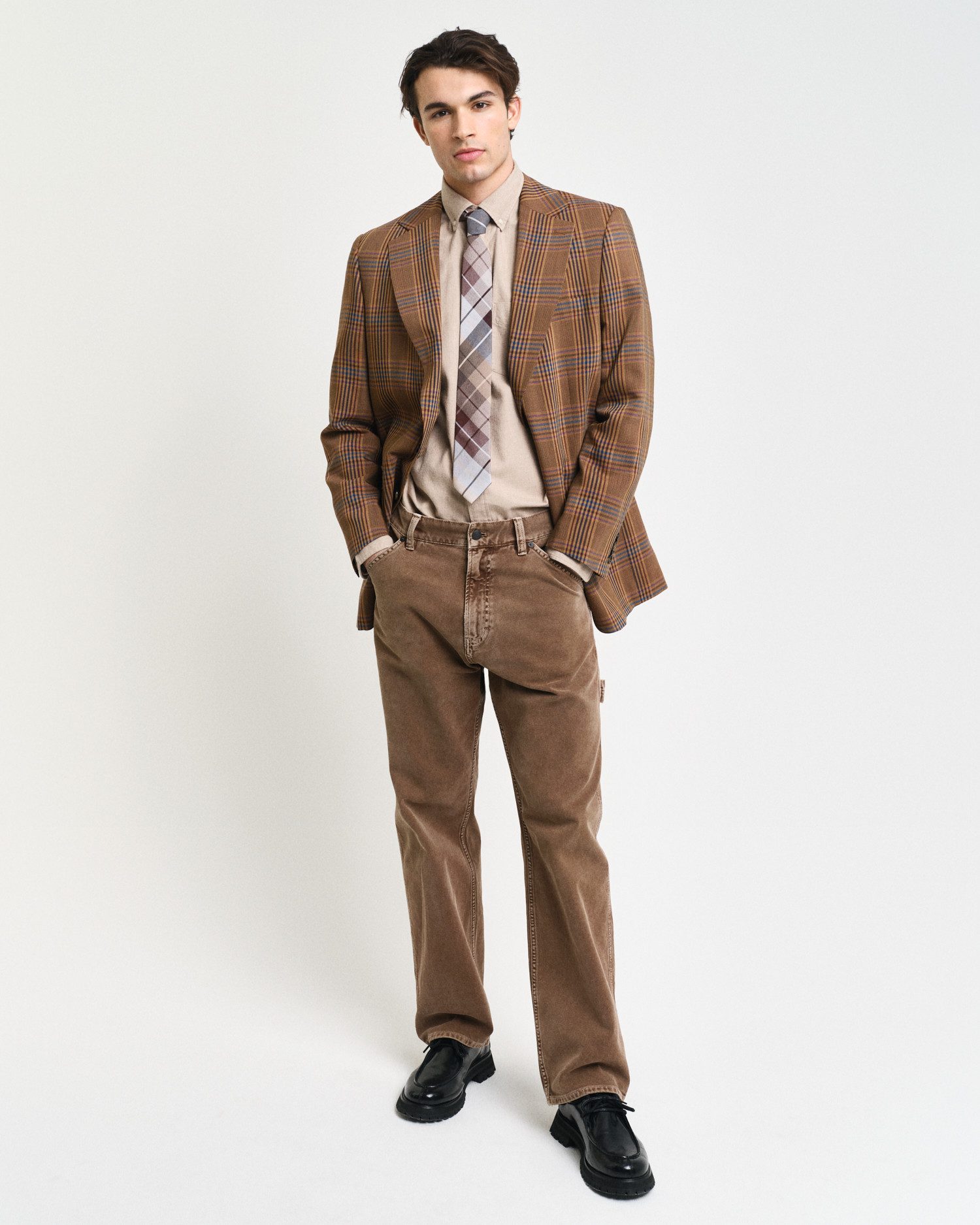 Gant Overhemd met lange mouwen REG FLANNEL MELANGE SHIRT