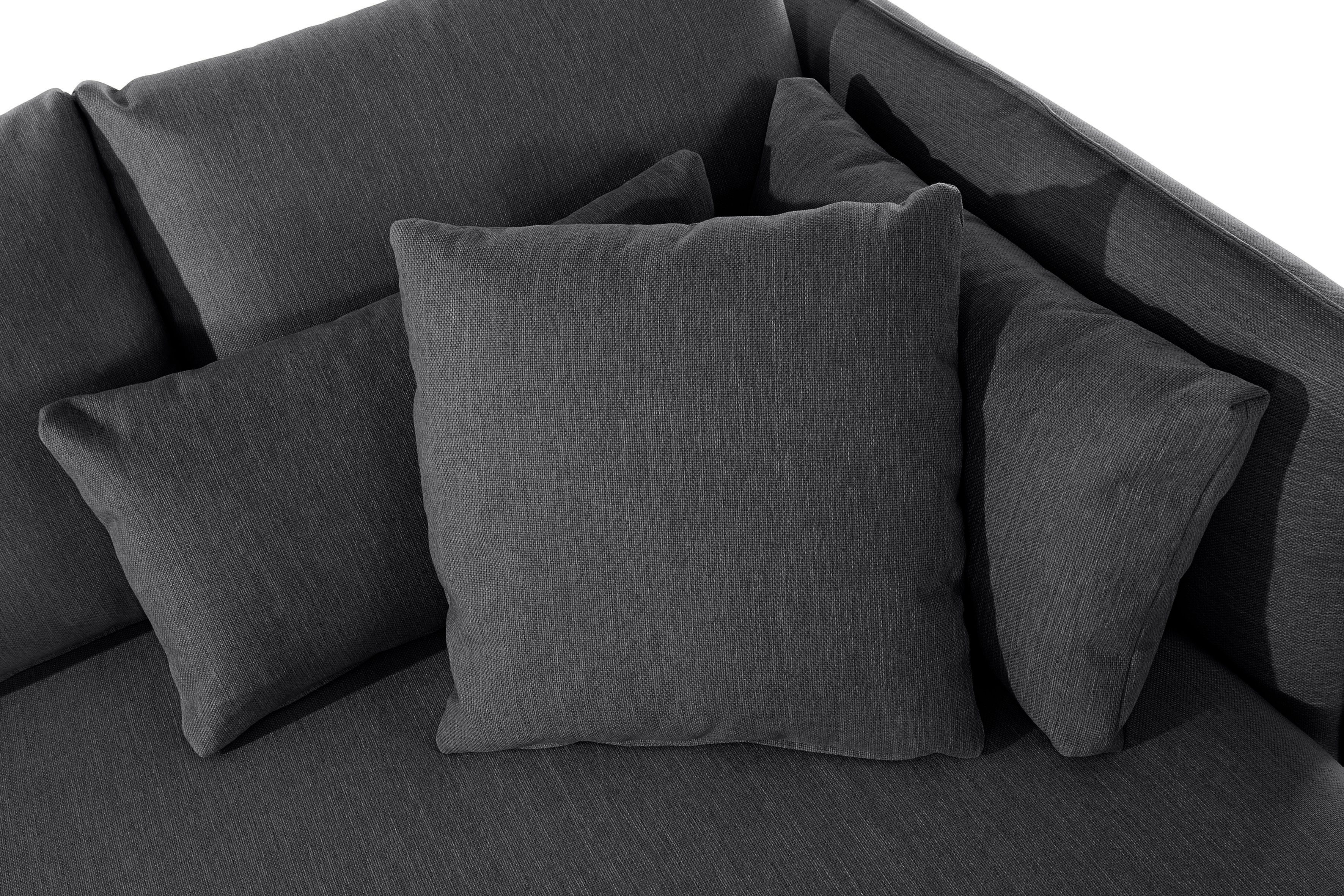 andas Ottomane Nöre korte lounge-module - zelf samenstellen, breedte 138 cm, diepte 128 cm