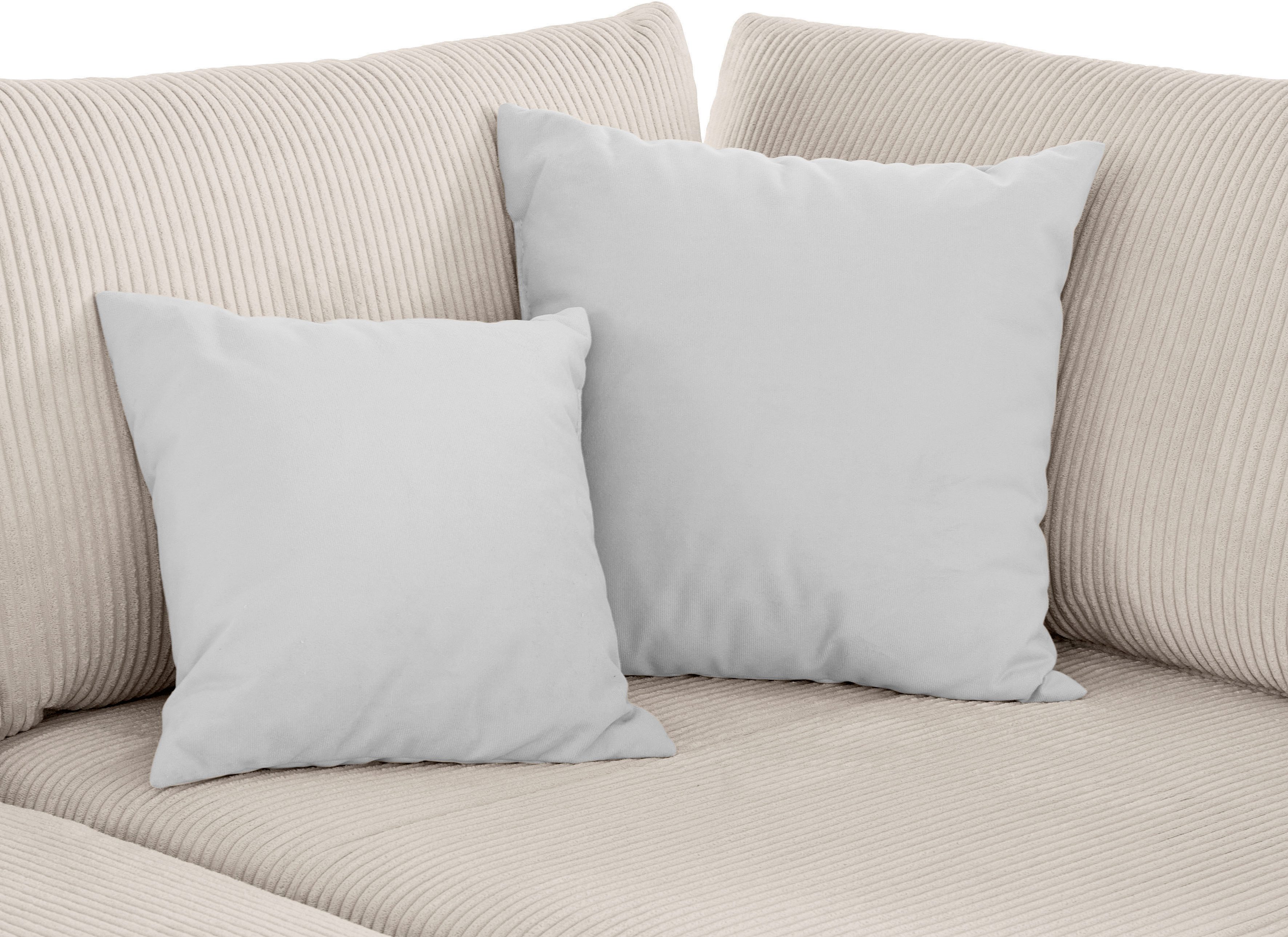 INOSIGN Hoekbank Boxspringbed Night & Day L-vorm met permanente slaapfunctie met armleuning