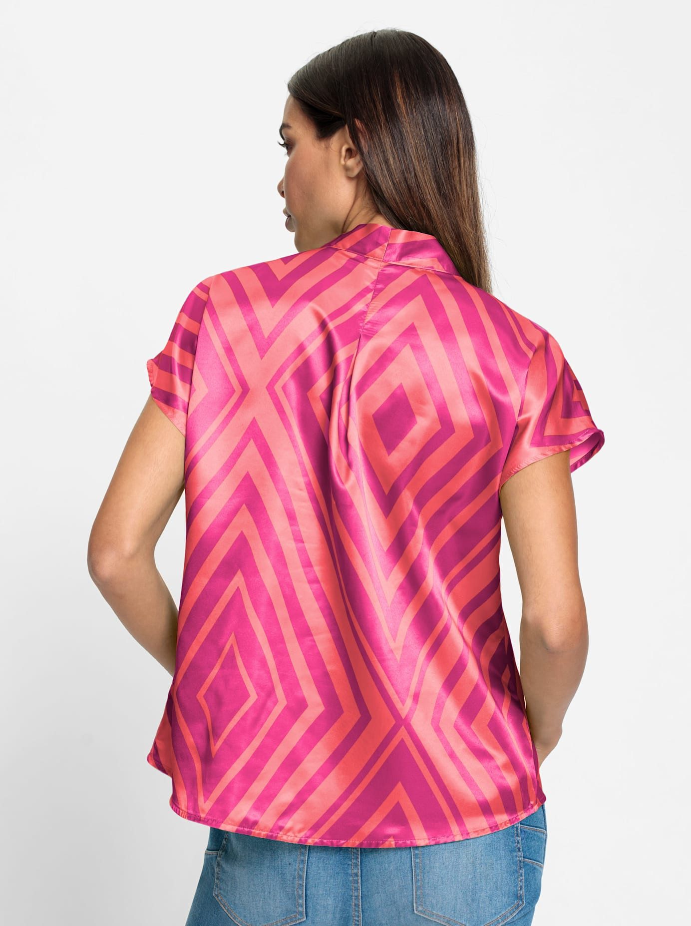 heine Gedessineerde blouse