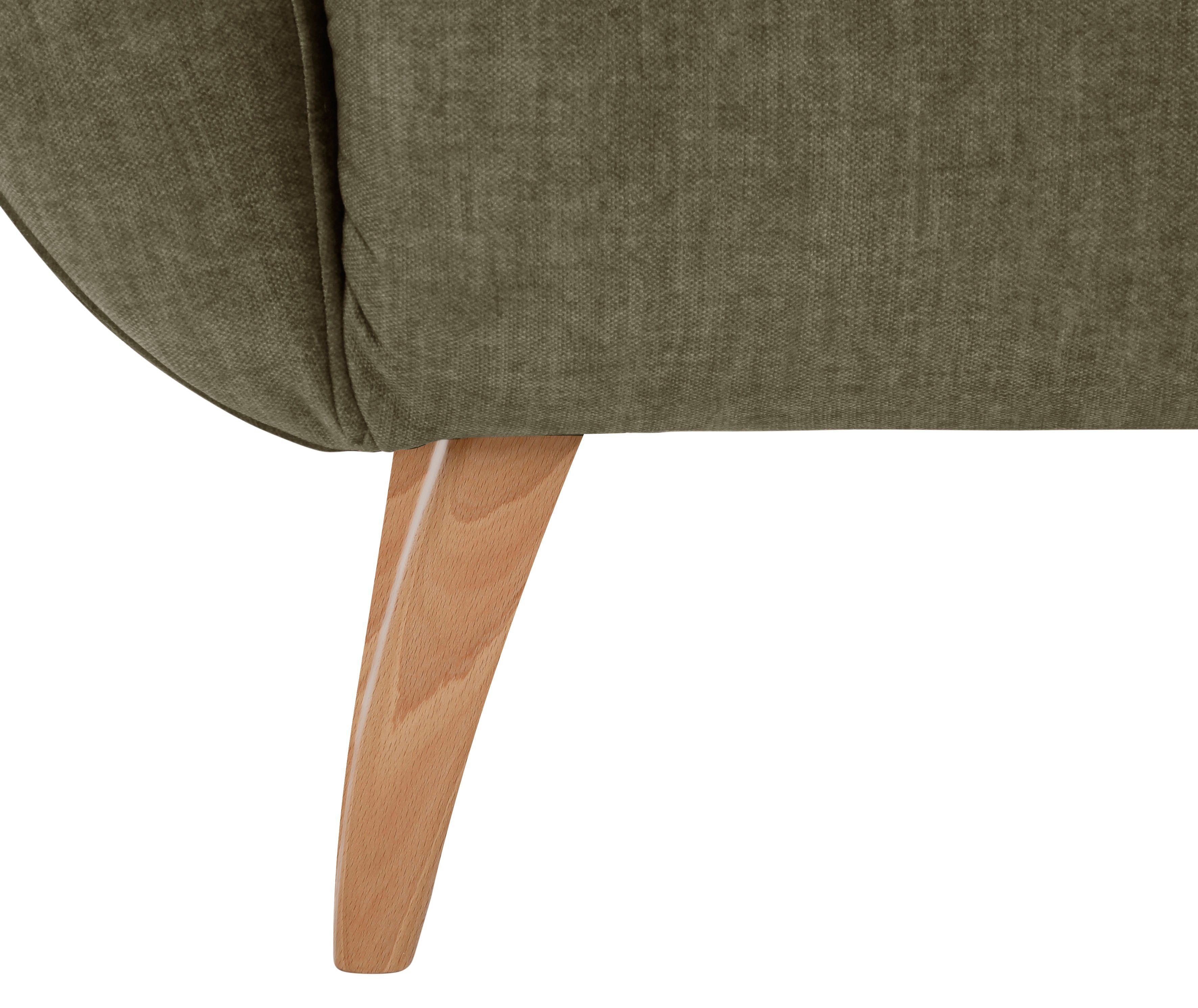 Home affaire 3-zitsbank Baggio modern en romantisch design, comfortabel