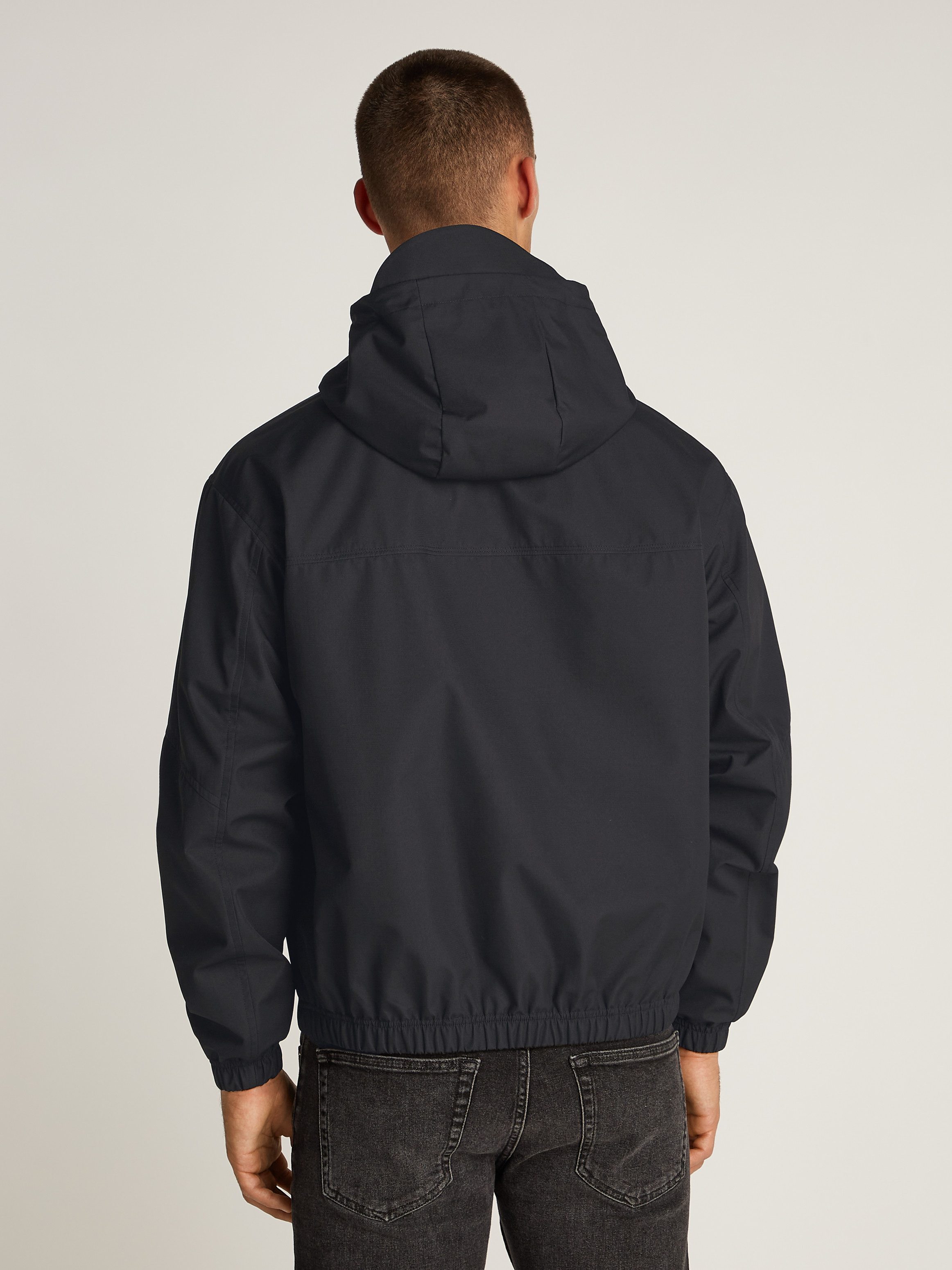 Calvin Klein Allweatherjack TECHNICAL JACKET Logodruk, steekzakken