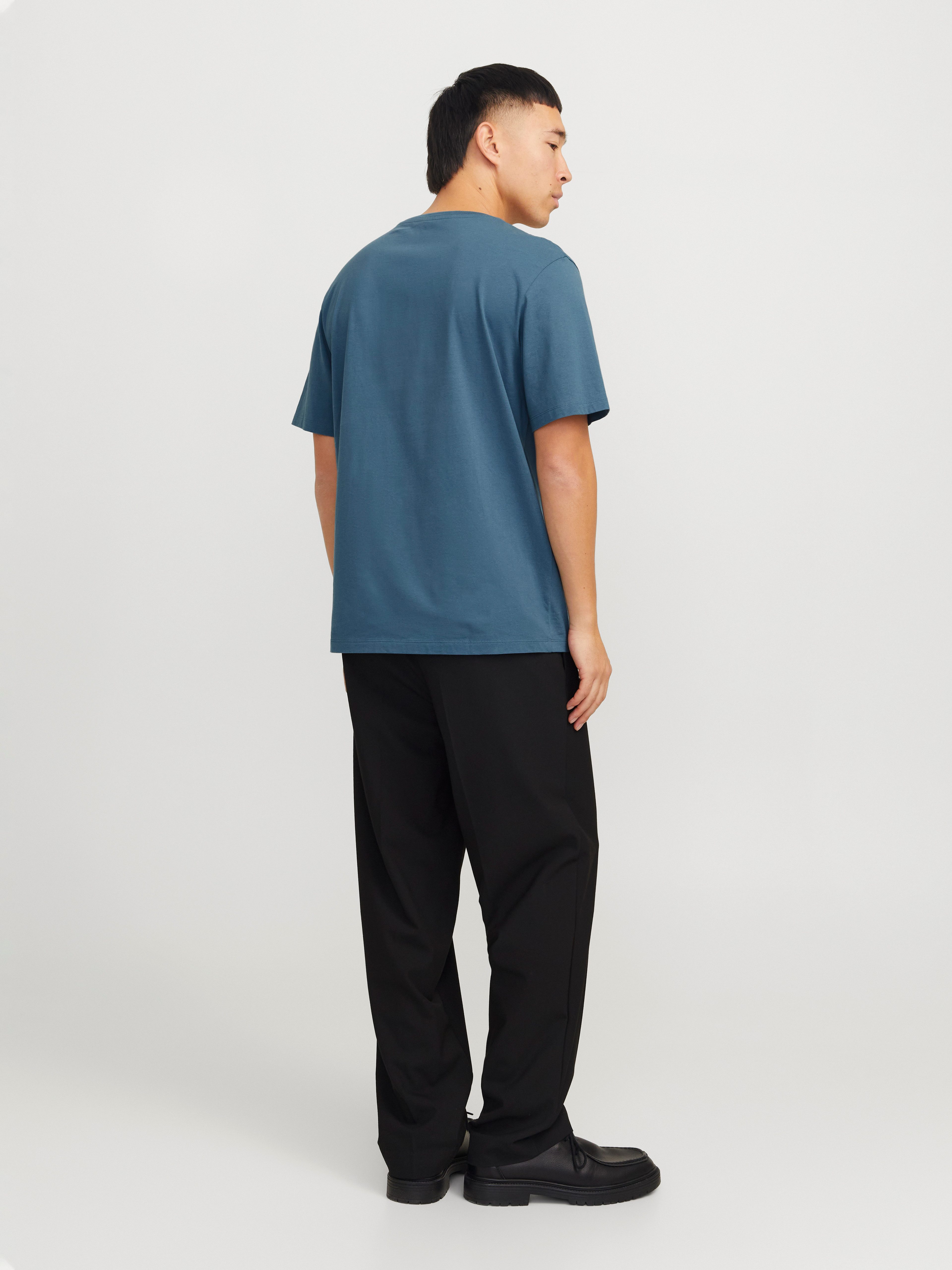 Jack & Jones Shirt met ronde hals JJEORGANIC BASIC TEE SS O-NECK NOOS