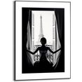 reinders! artprint met lijst parijs balcony (1 stuk) zwart