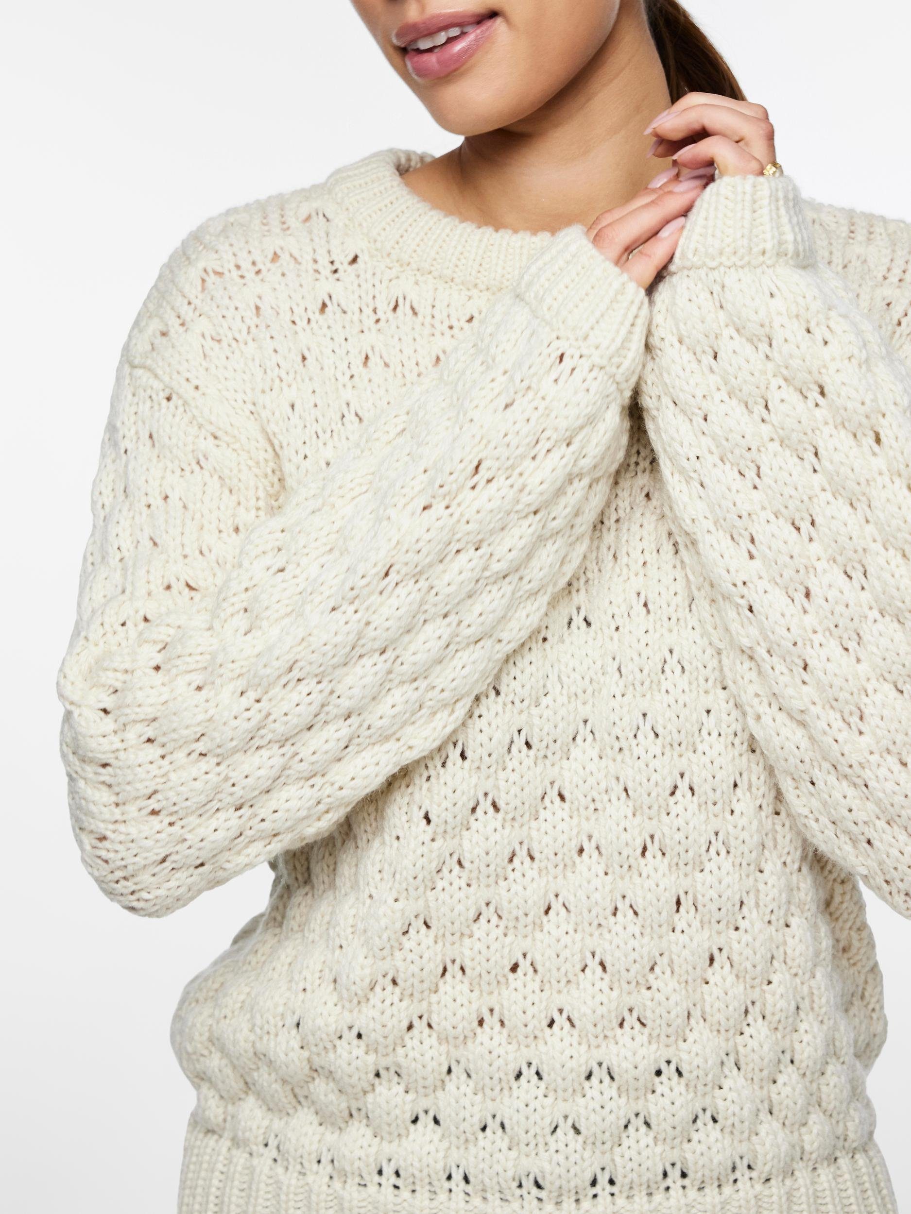 Y.A.S Gebreide trui YASBUBBA LS KNIT PULLOVER S. NOOS