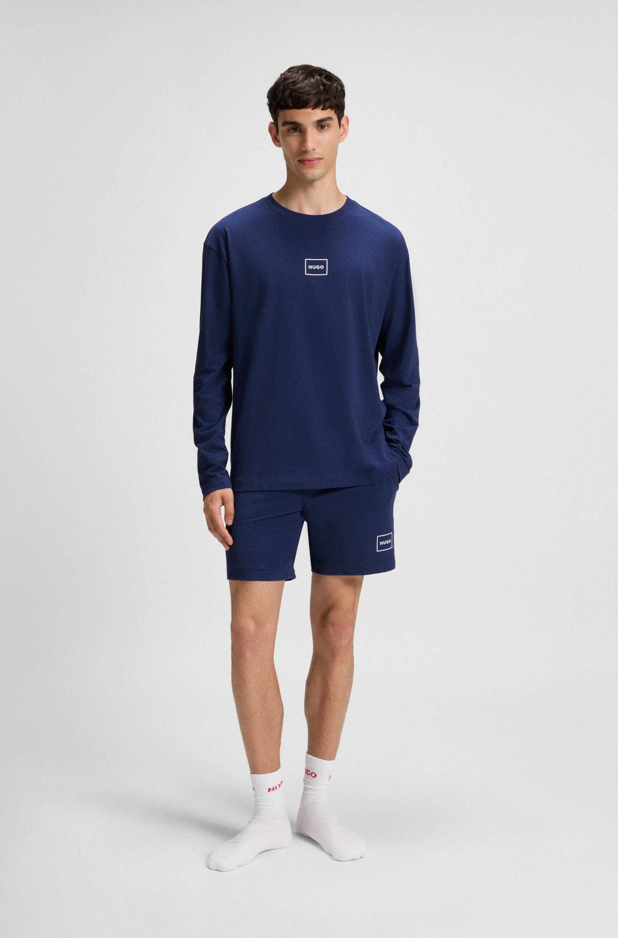 HUGO underwear Shirt met lange mouwen T-Shirt Laze Longsleeve